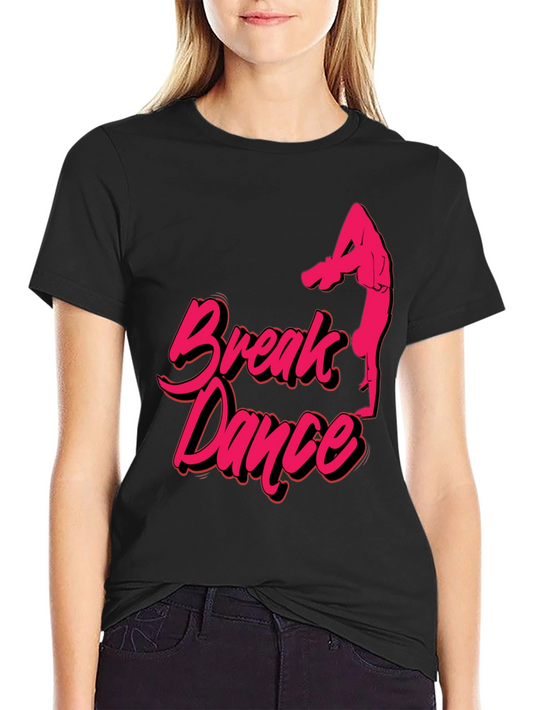 Break Dance Graphic Tee - Cool Dancer Shirt