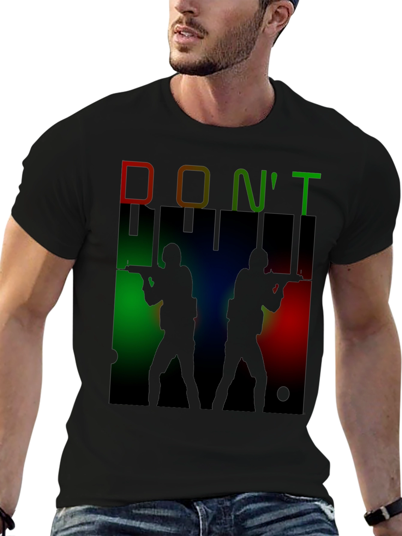 Dont Silhouette Graphic Tee