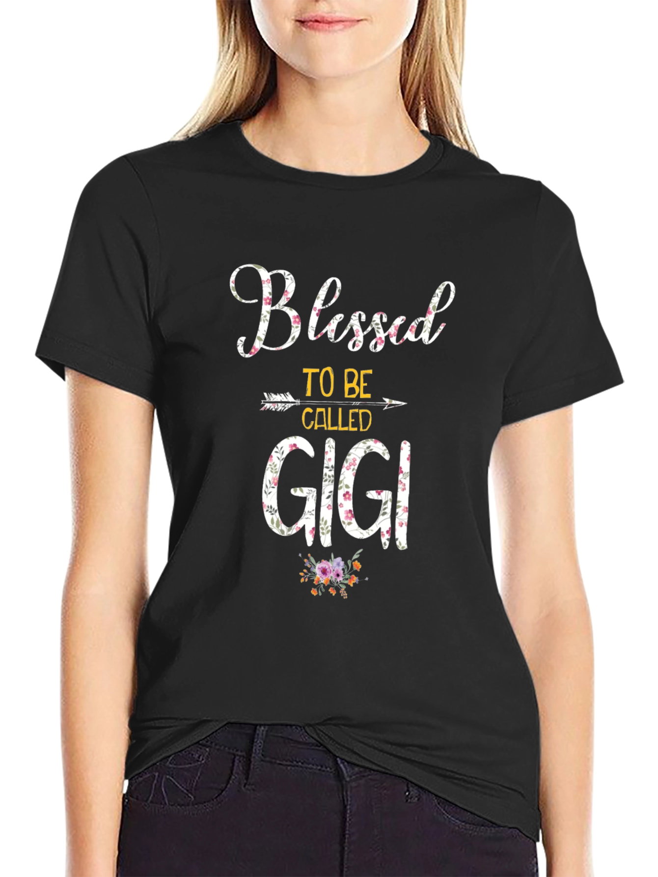 Blessed To Be Called Gigi Graphic T-Shirt