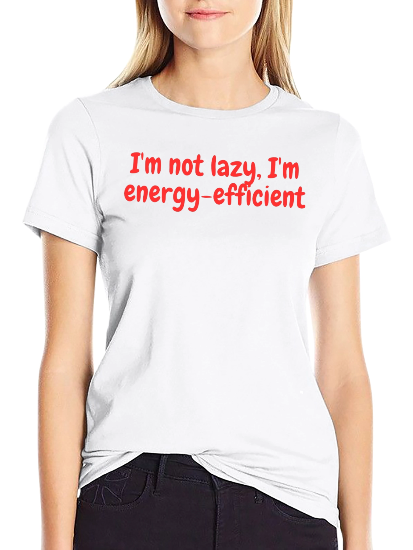 Energy-Efficient Funny T-Shirt