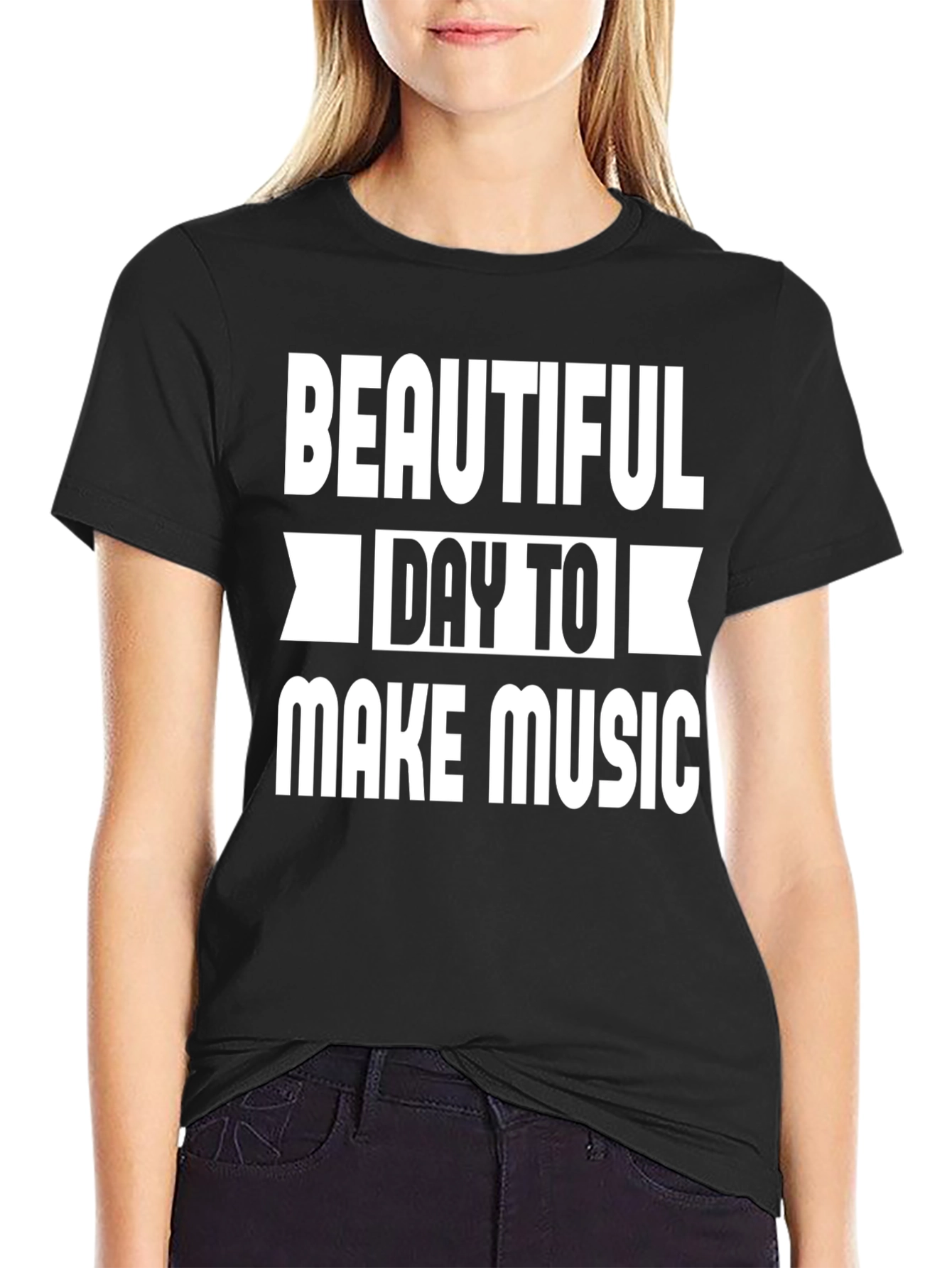 Beautiful Day to Make Music Graphic Tee