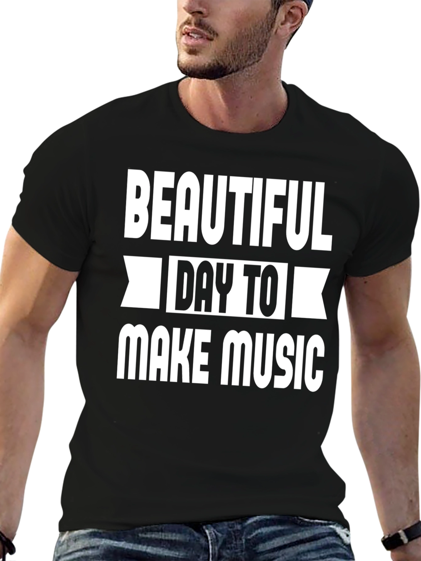 Beautiful Day to Make Music Graphic Tee