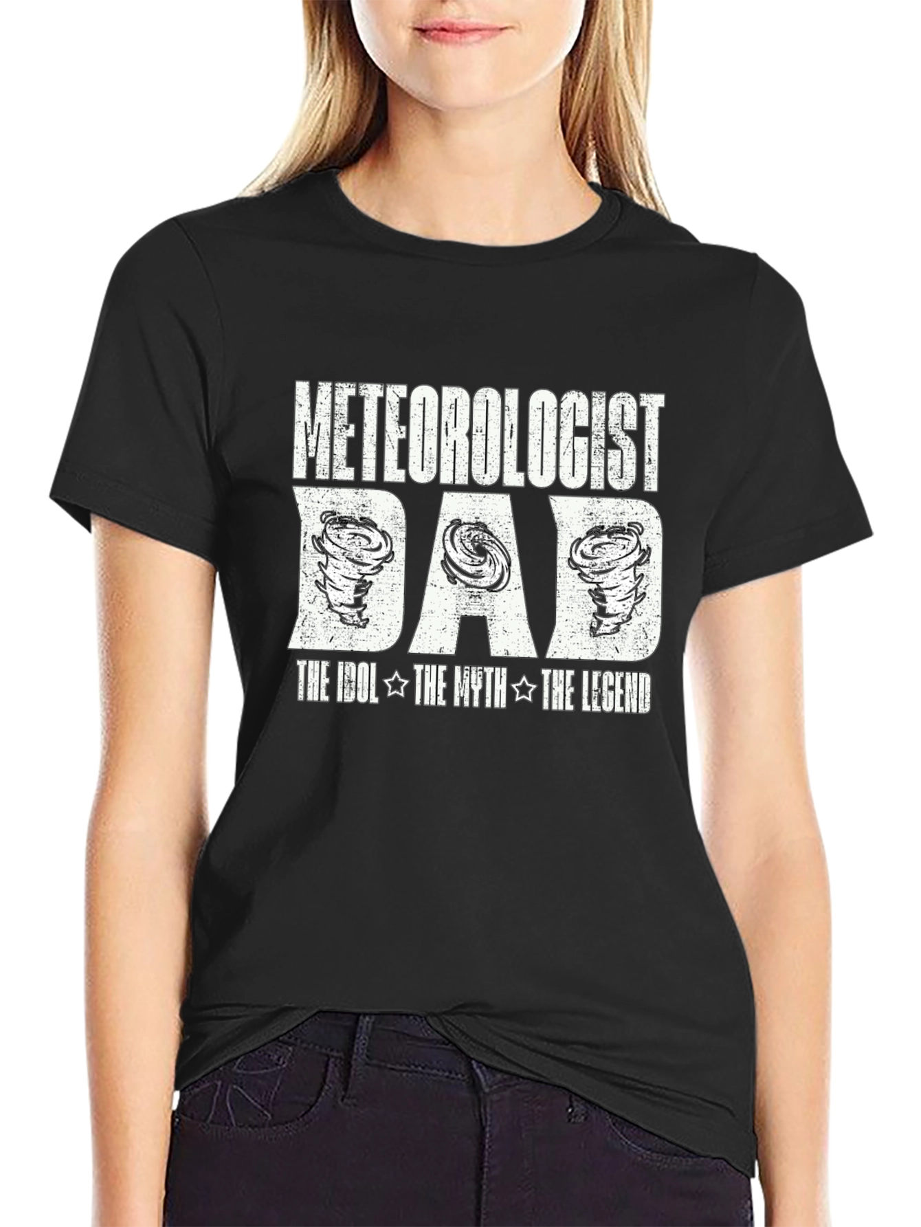 Meteorologist Dad T-Shirt - The Idol Myth Legend