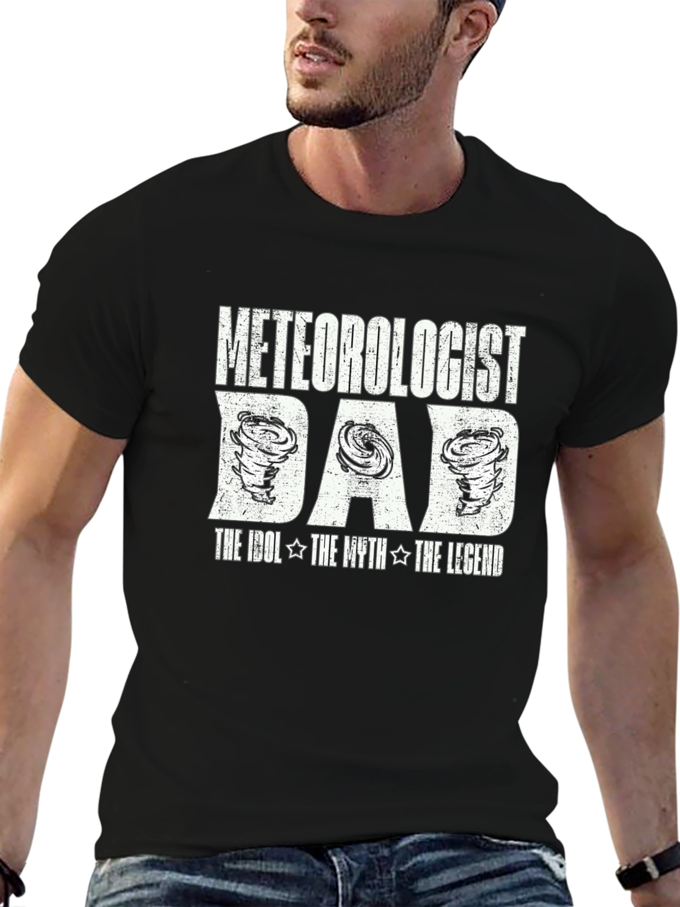 Meteorologist Dad T-Shirt - The Idol Myth Legend