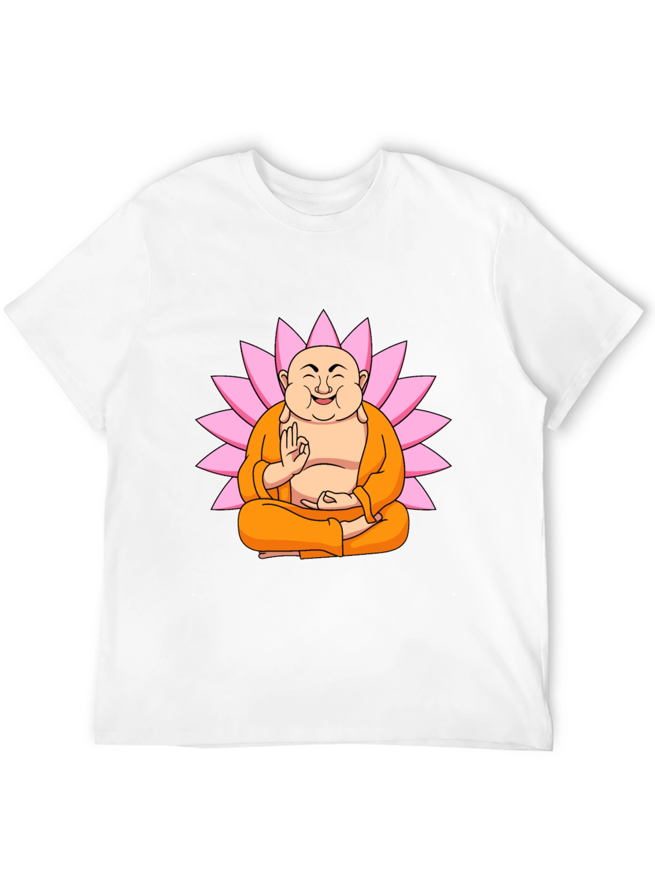 Buddha Lotus Graphic T-Shirt - Meditate in Style