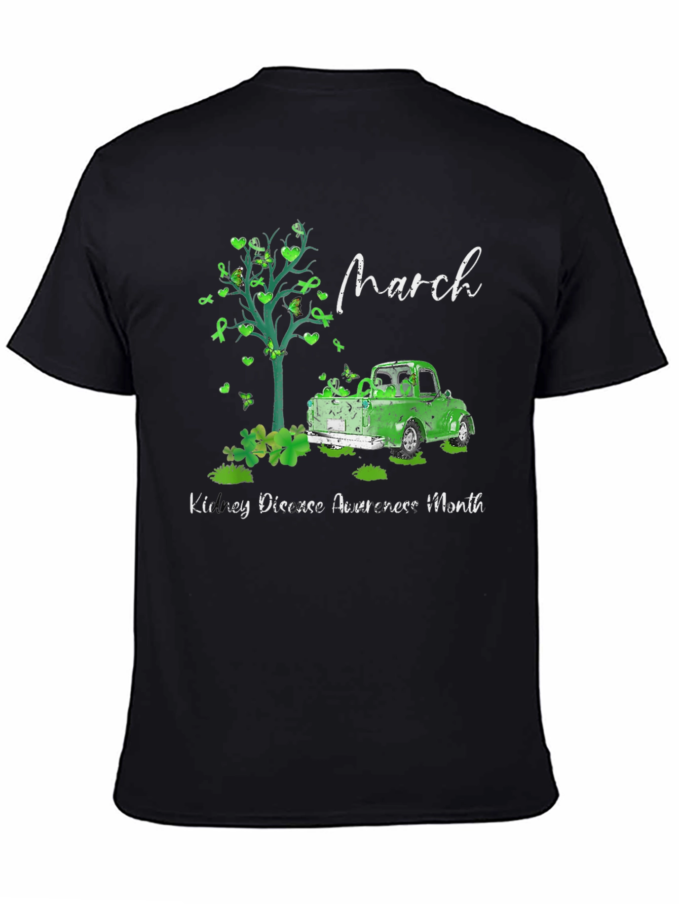 Kidney Disease Awareness Month Black T-Shirt