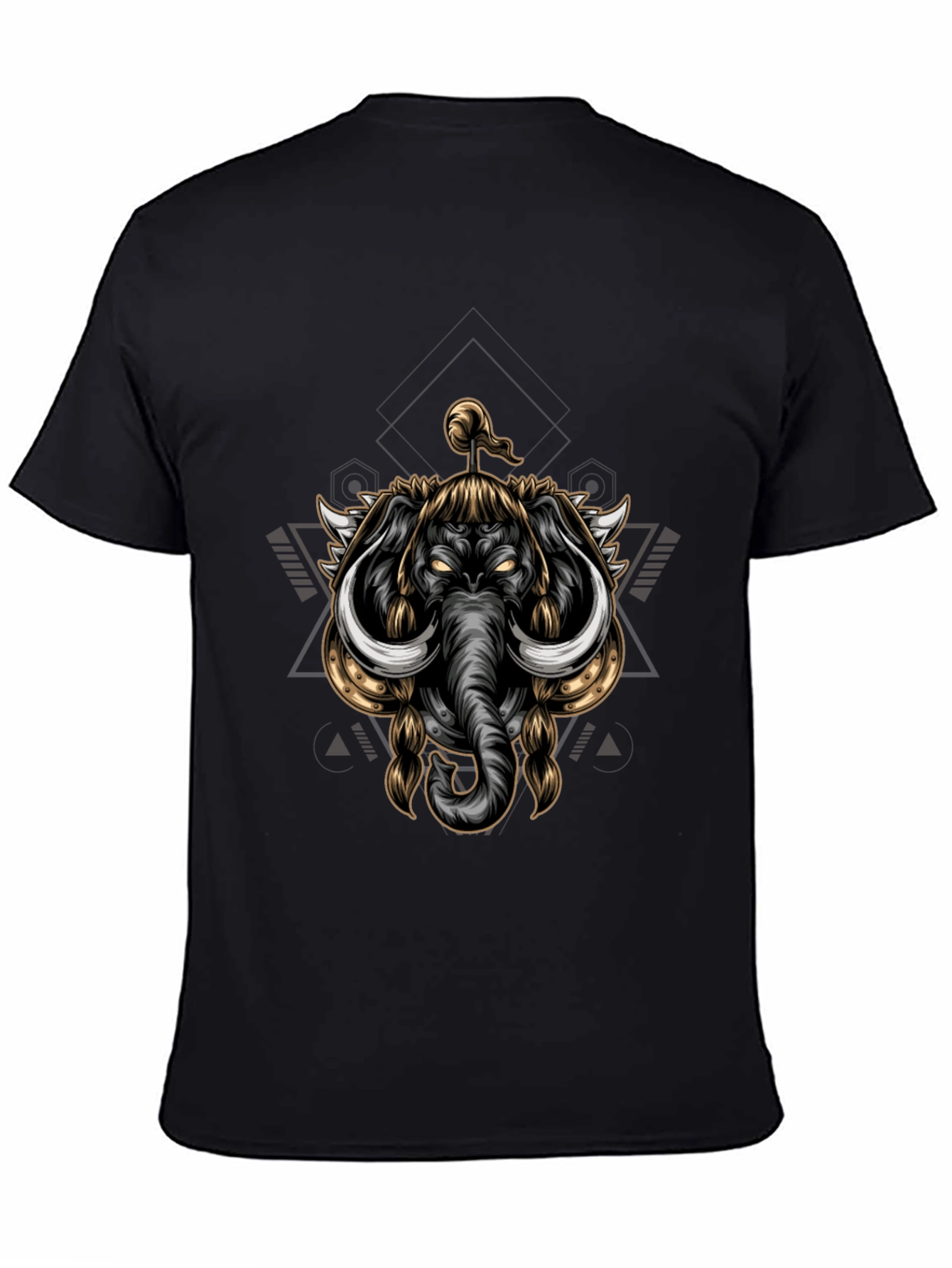 Elephant Warrior Graphic T-Shirt
