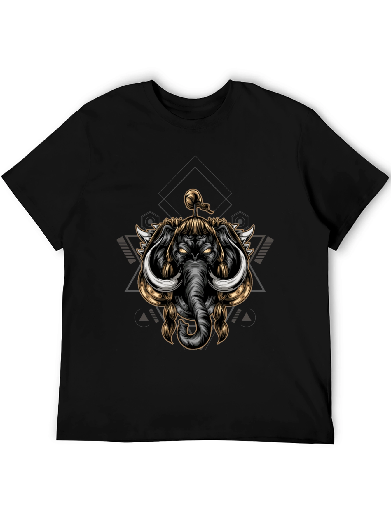 Elephant Warrior Graphic T-Shirt