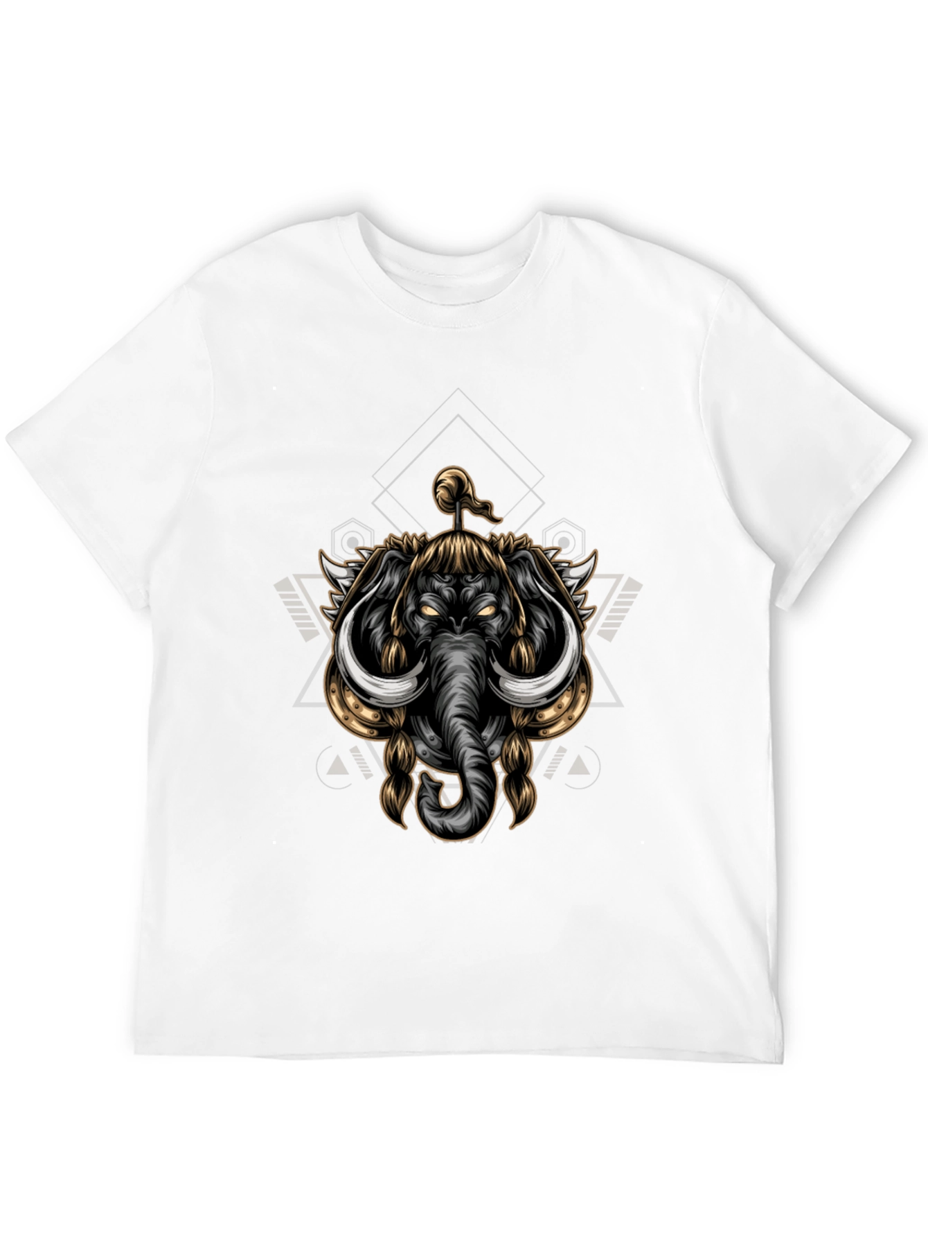 Elephant Warrior Graphic T-Shirt