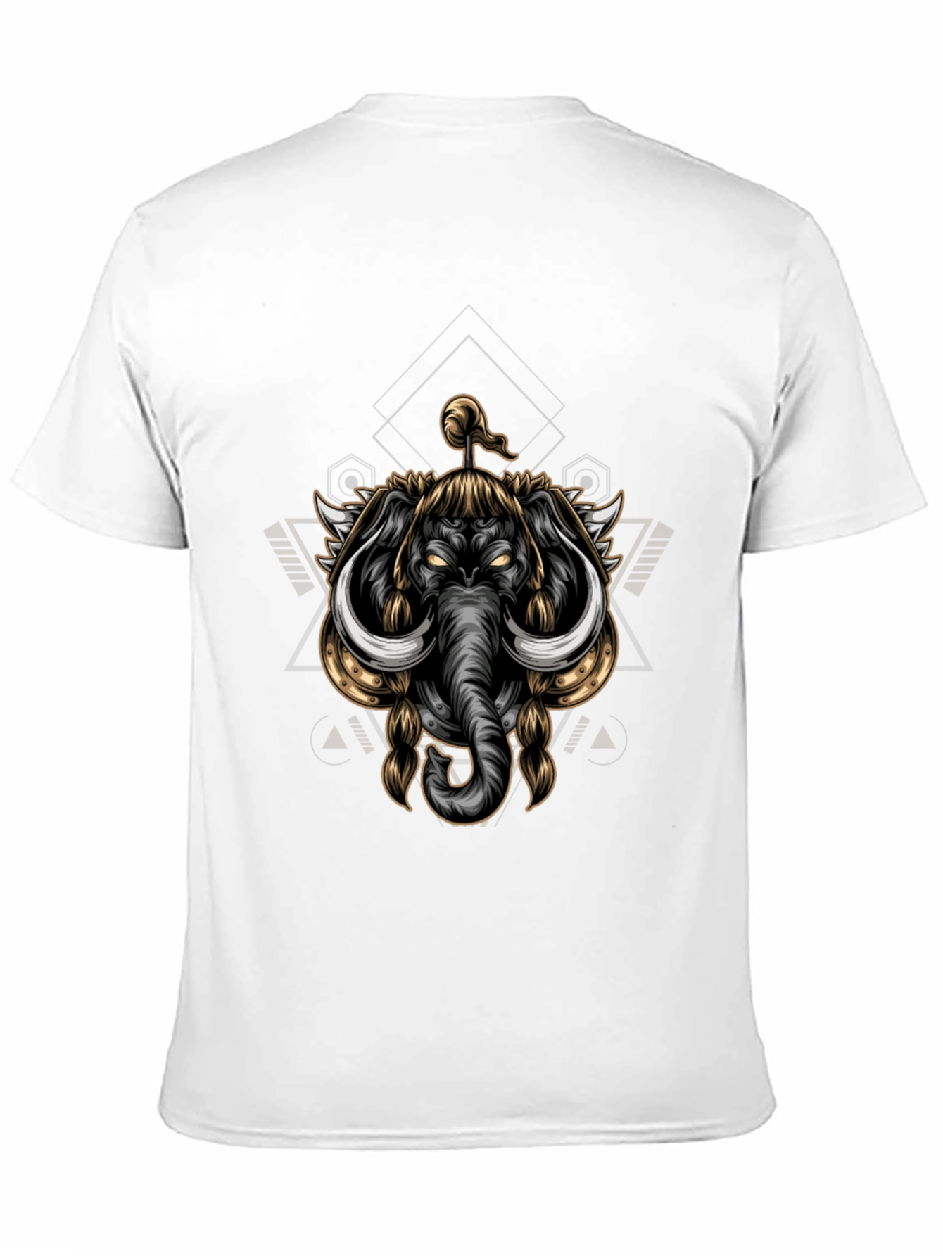 Elephant Warrior Graphic T-Shirt