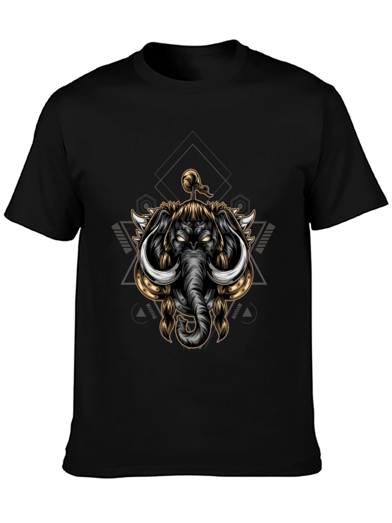 Elephant Warrior Graphic T-Shirt