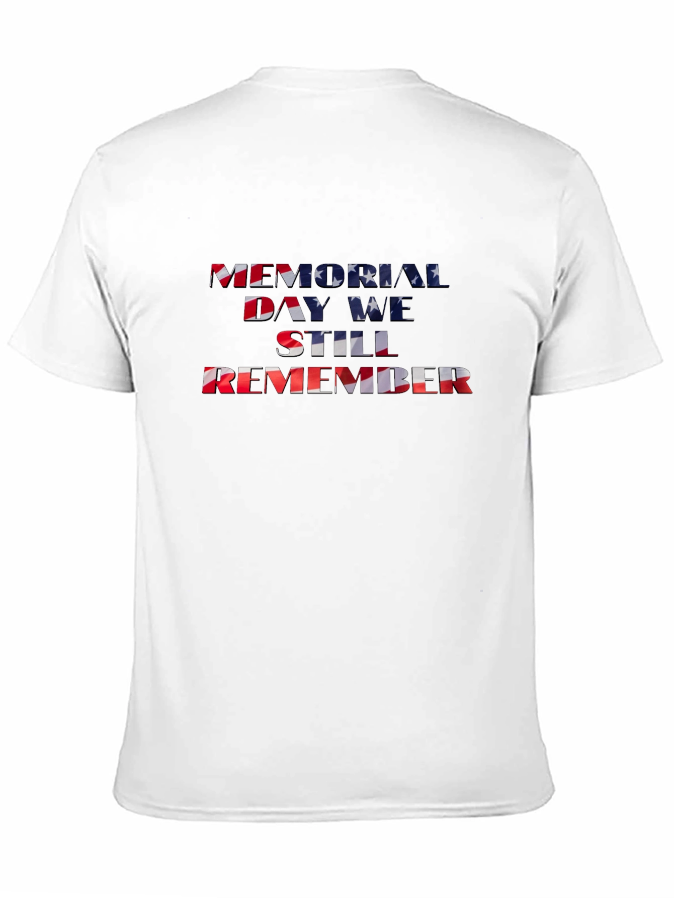 Memorial Day American Flag T-Shirt