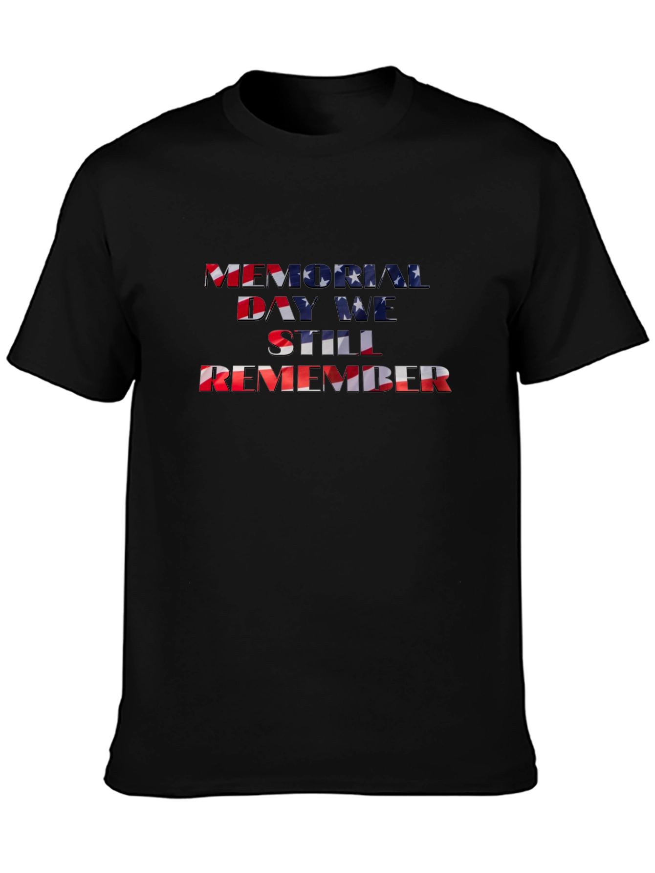 Memorial Day American Flag T-Shirt