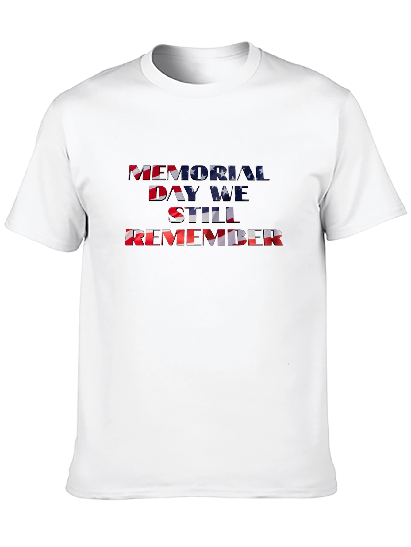 Memorial Day American Flag T-Shirt