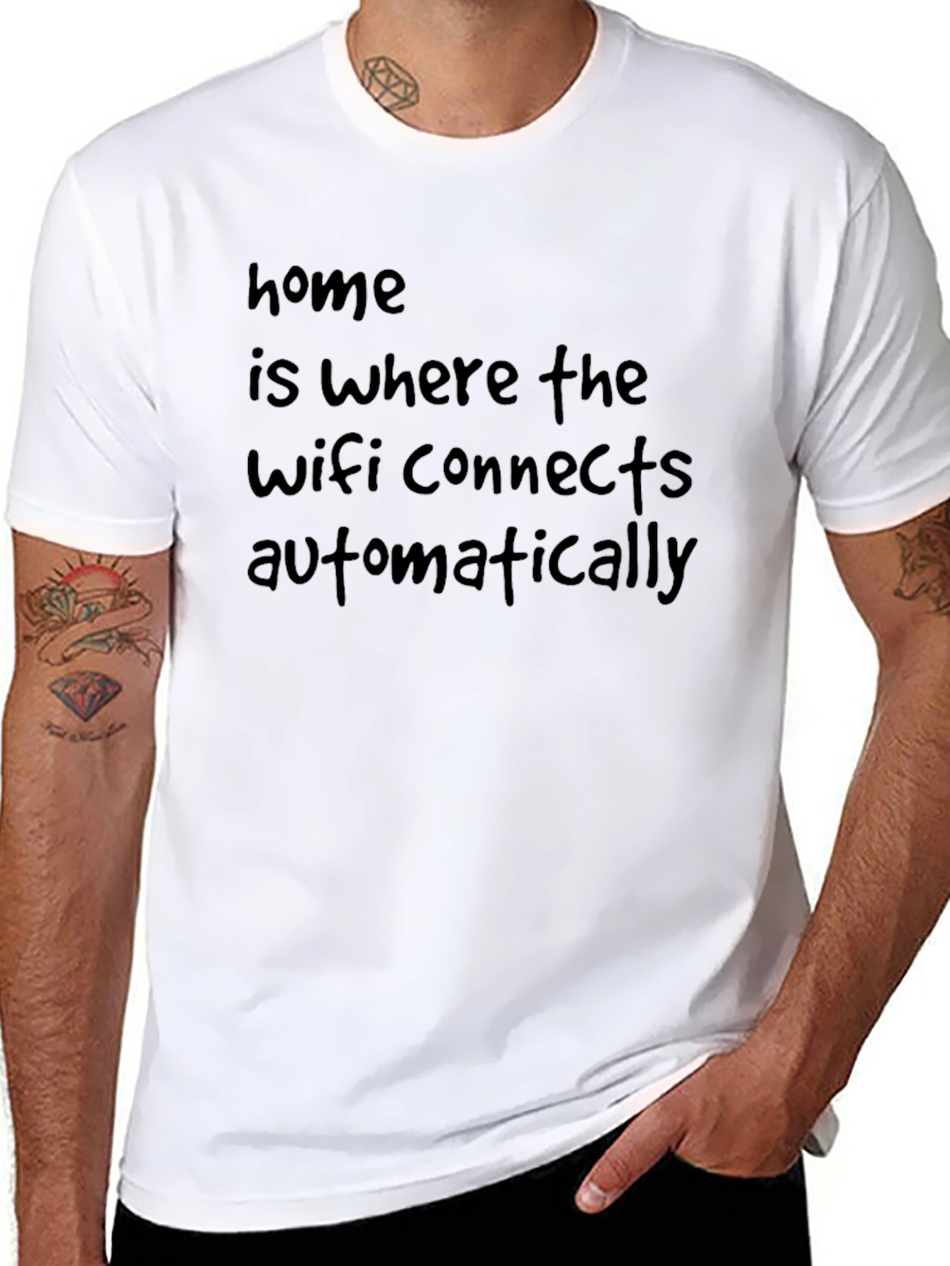 Funny Home WiFi Connects T-Shirt