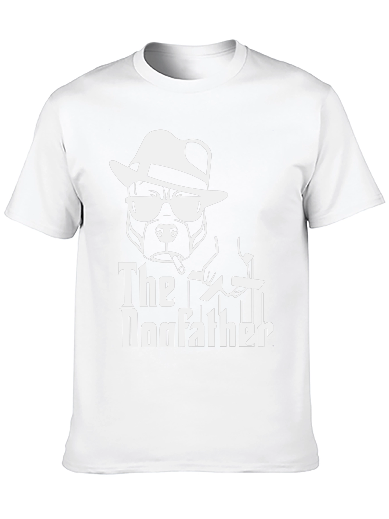 The Dogfather T-Shirt - Gangster Pitbull Tee