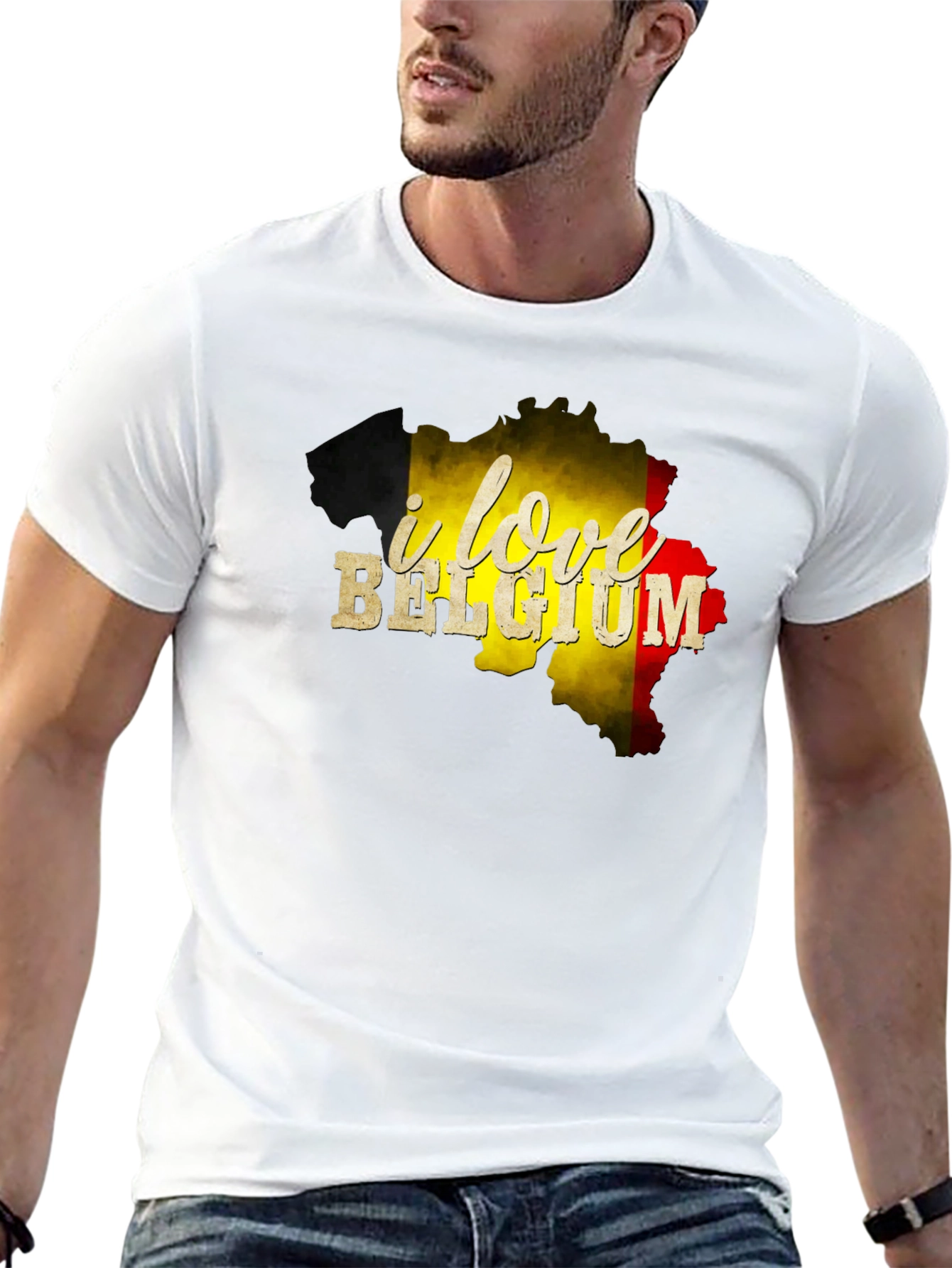 I Love Belgium T-Shirt - Country Pride