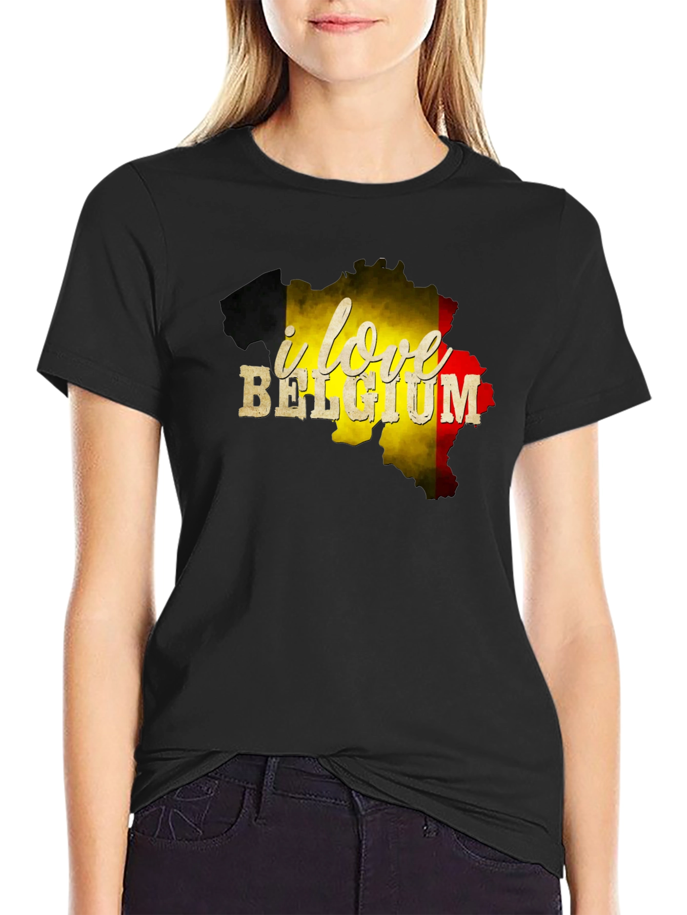 I Love Belgium T-Shirt - Country Pride