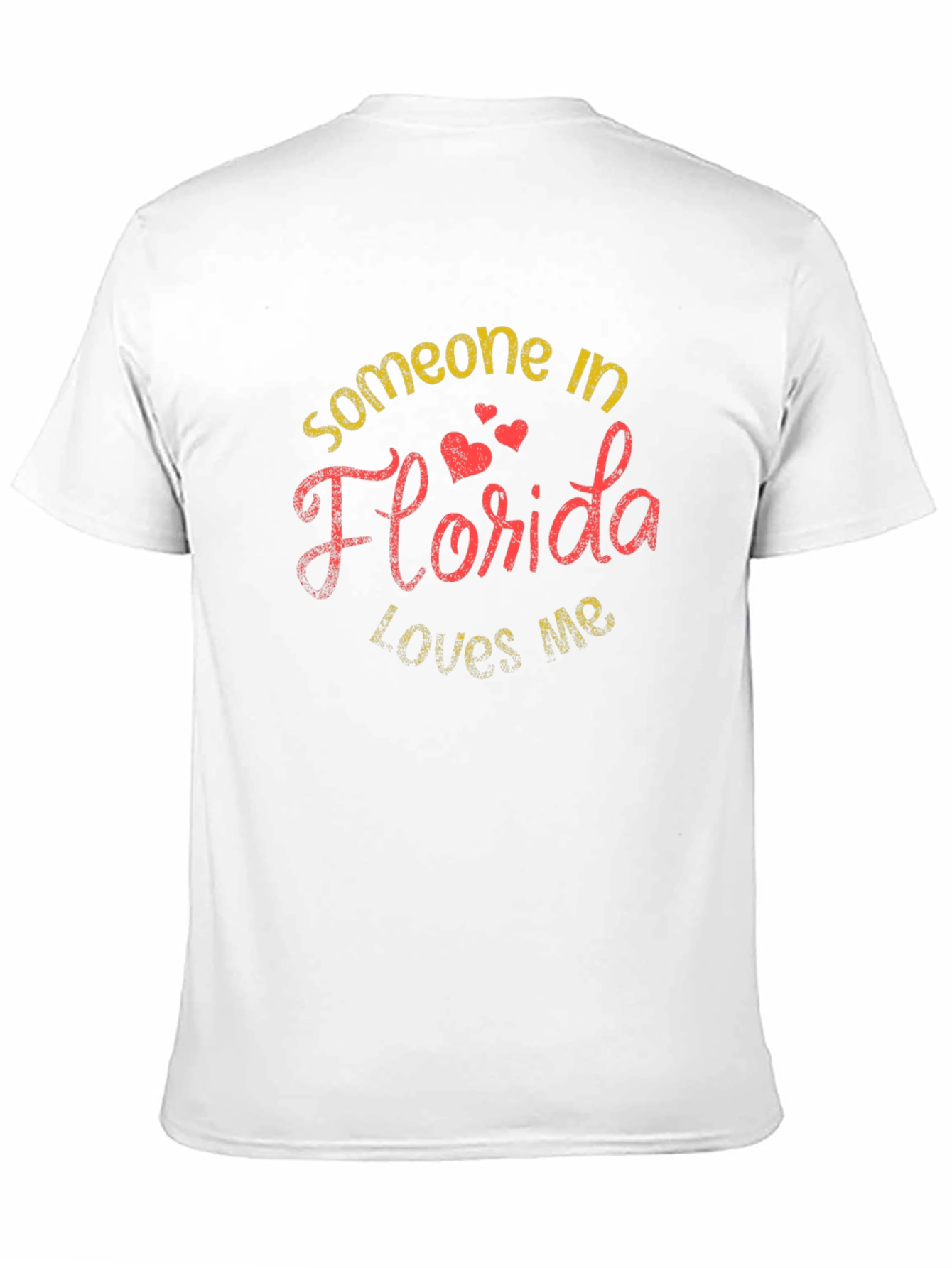 Someone in Florida Loves Me Black T-Shirt