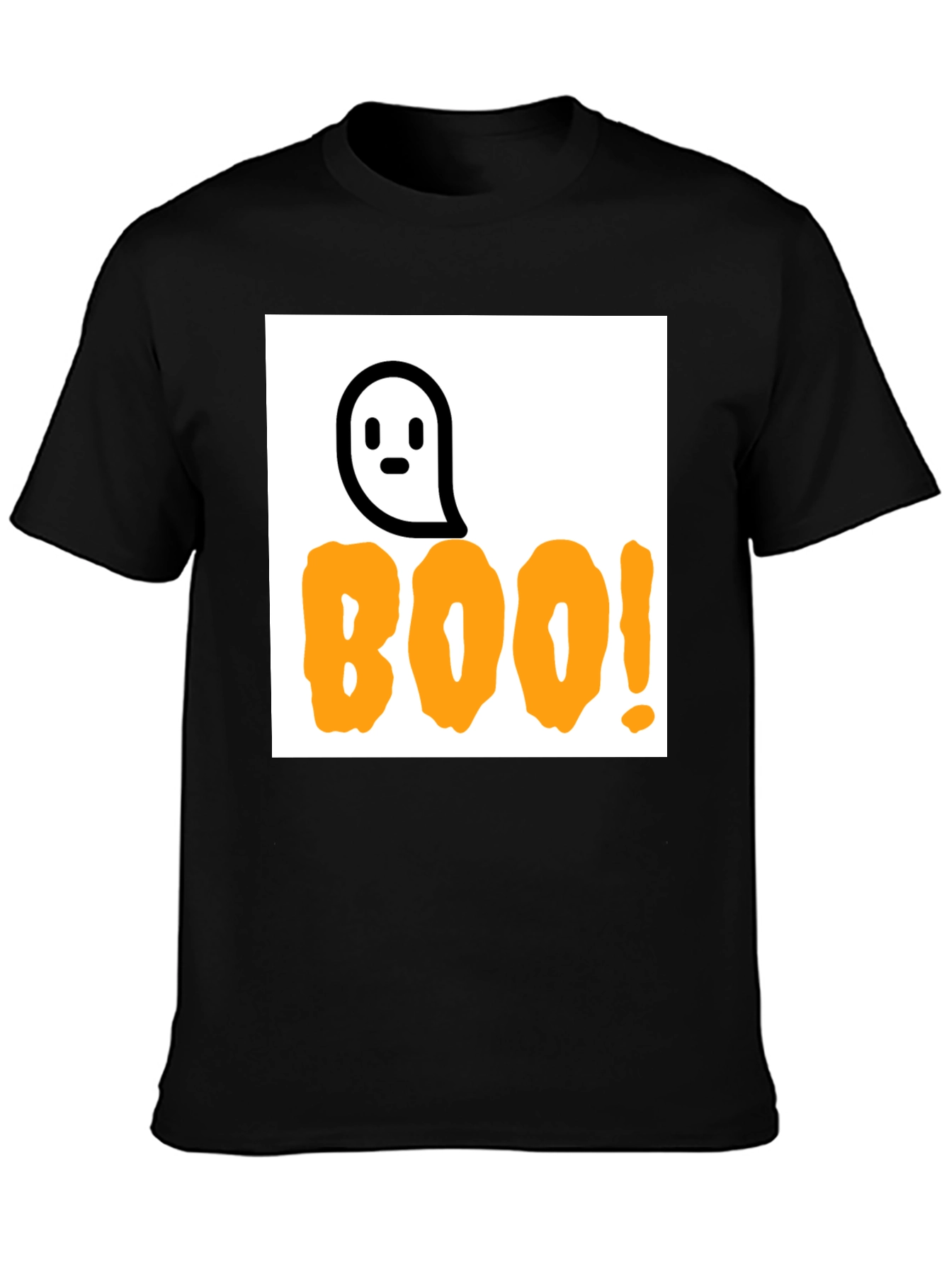 Boo! Halloween T-Shirt - Ghost Design