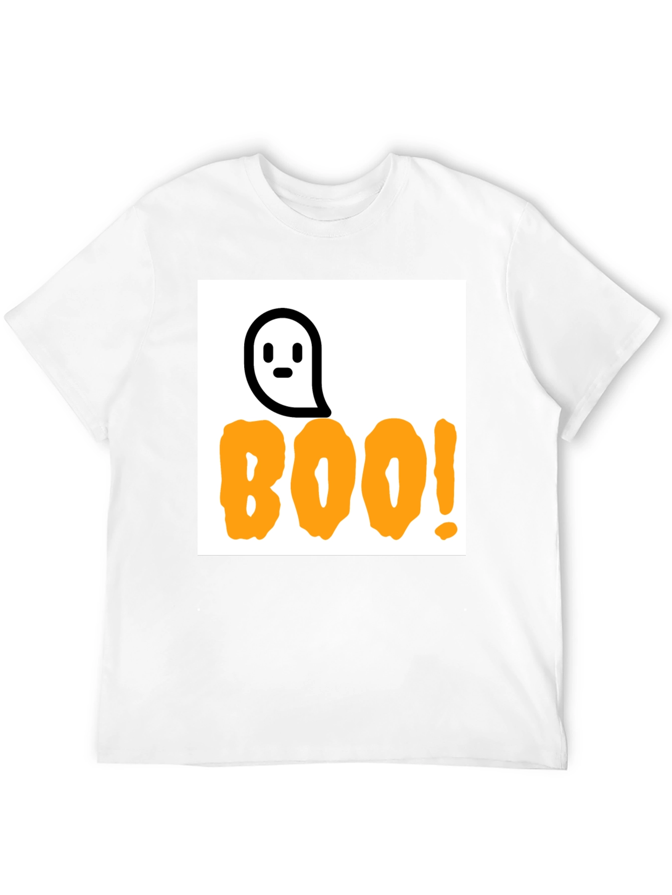 Boo! Halloween T-Shirt - Ghost Design