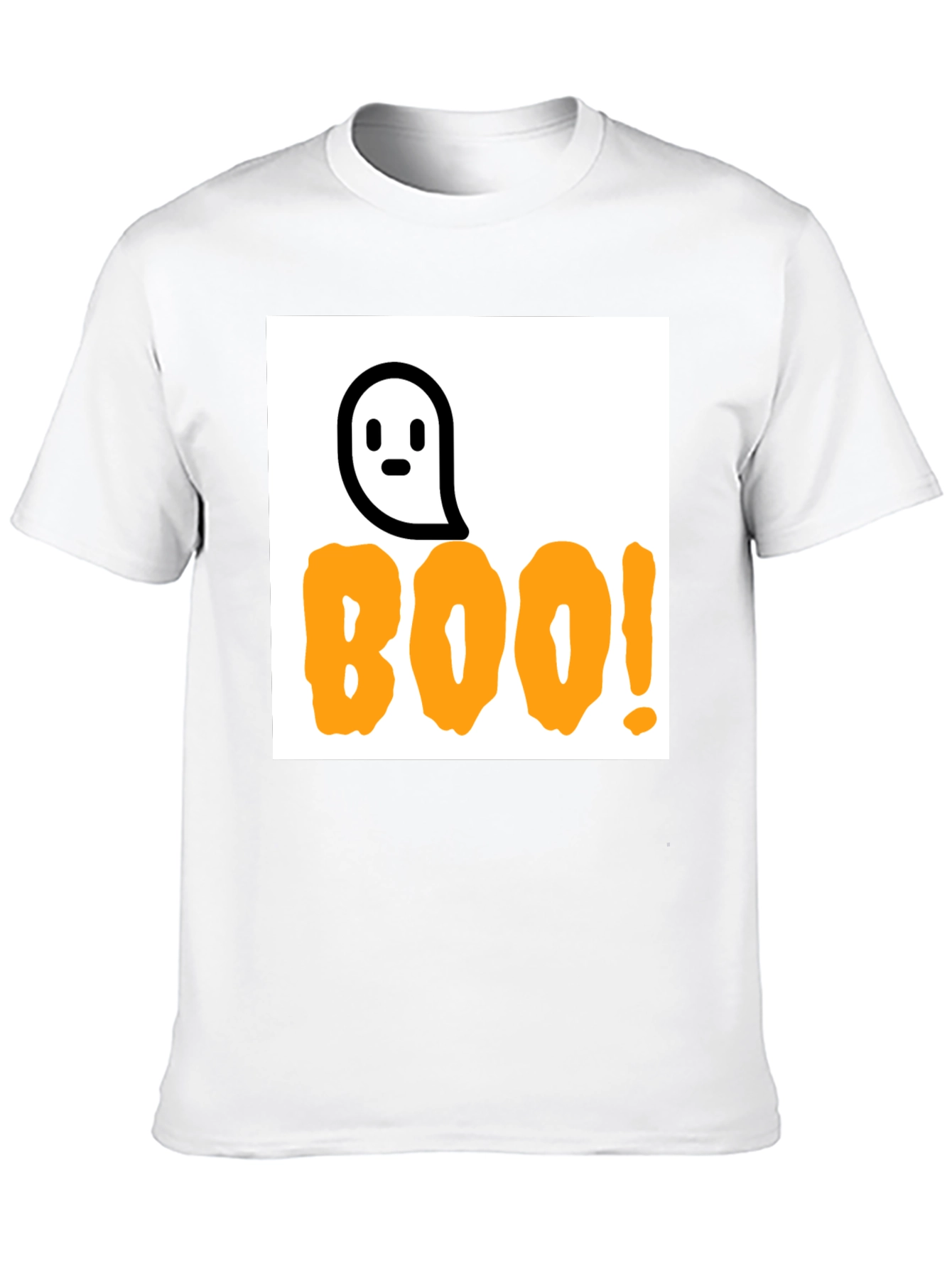 Boo! Halloween T-Shirt - Ghost Design