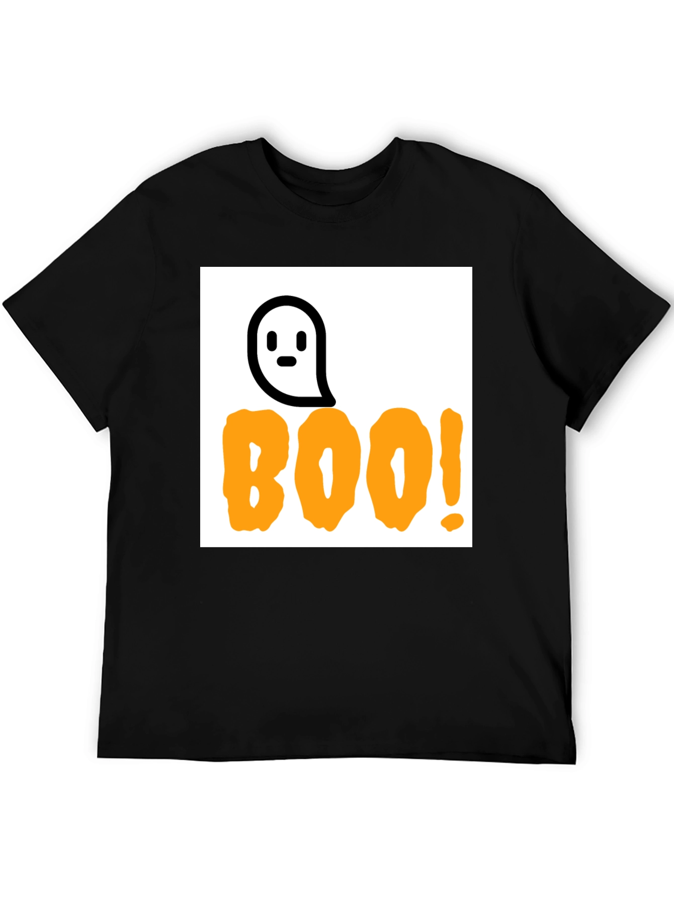 Boo! Halloween T-Shirt - Ghost Design