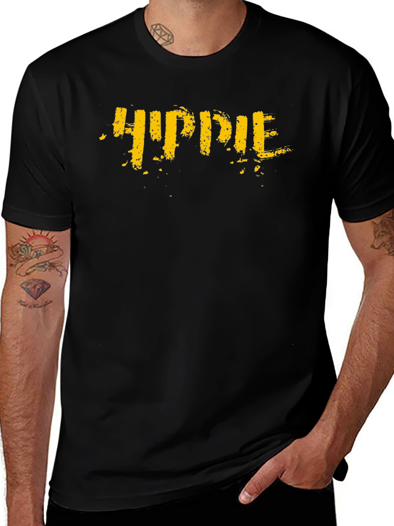 Retro Hippie Graphic T-Shirt