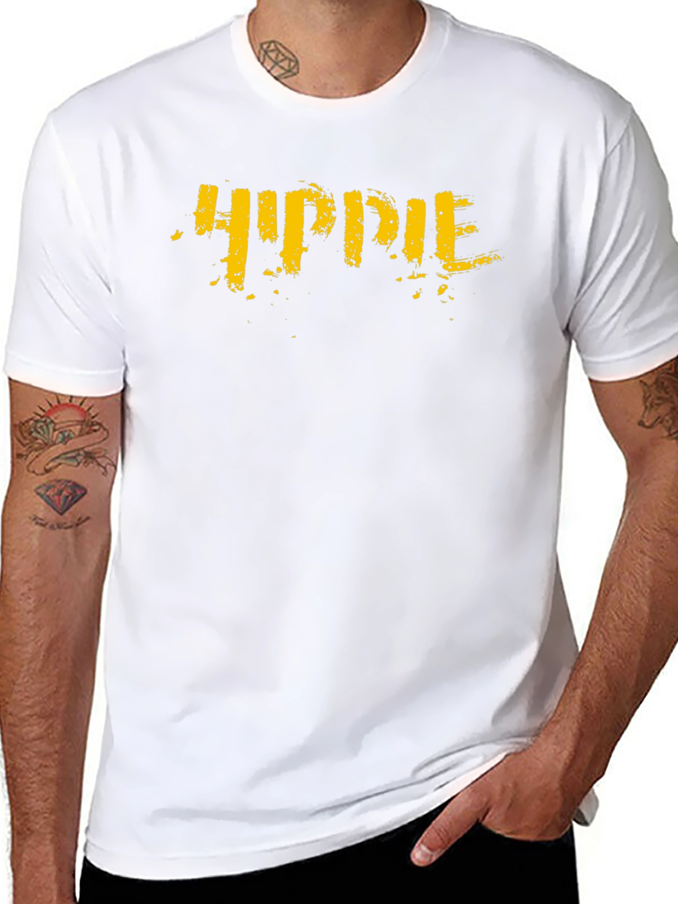 Retro Hippie Graphic T-Shirt