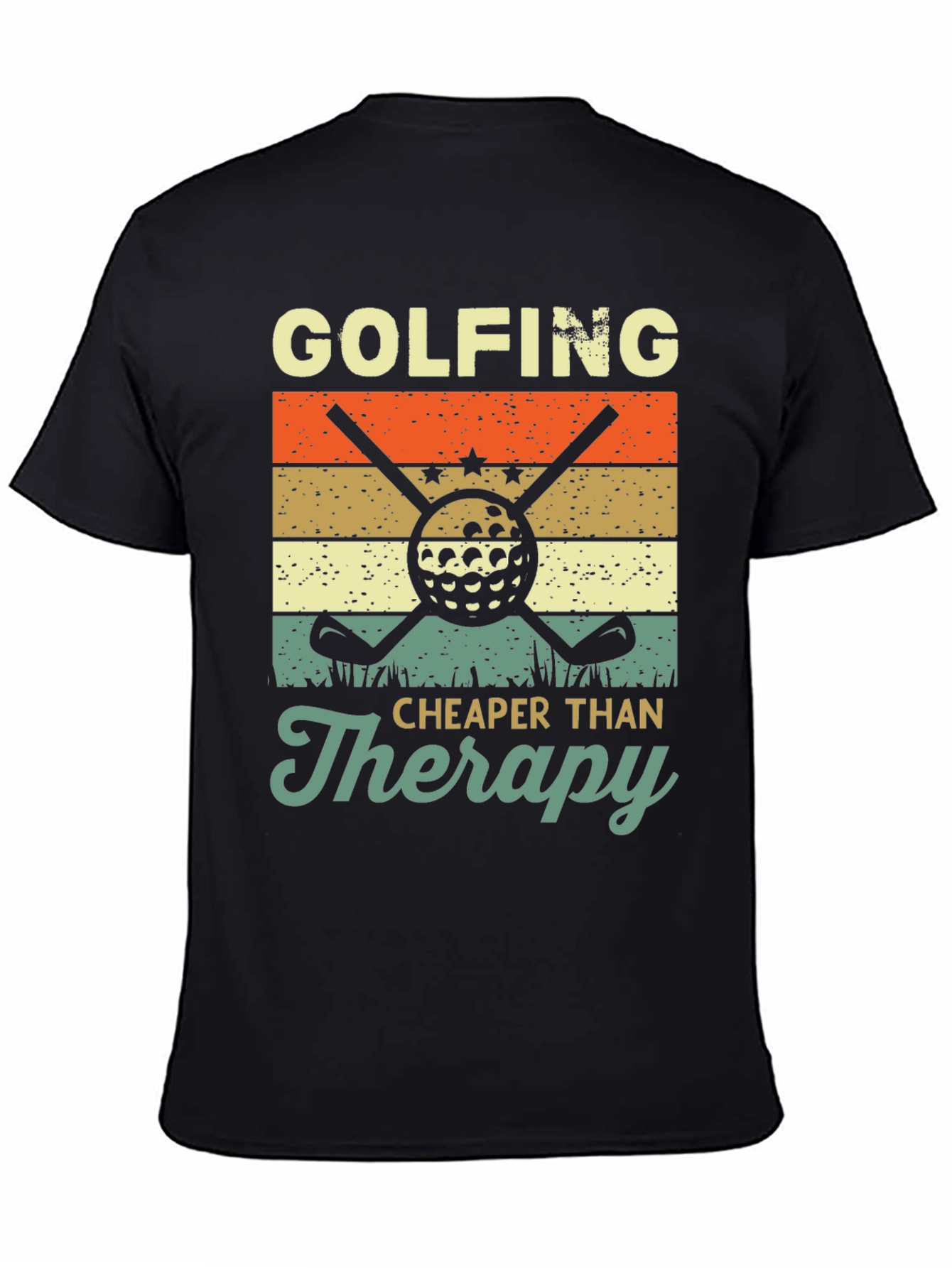 Golfing Cheaper Than Therapy T-Shirt