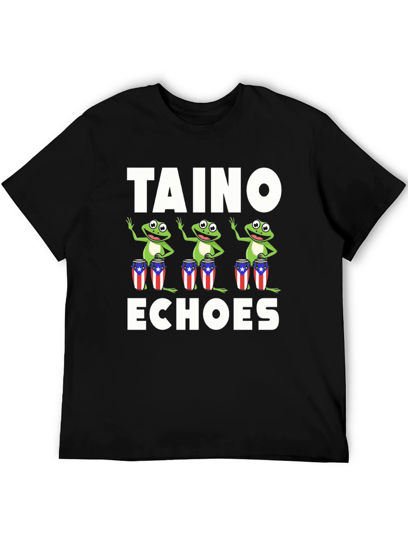 Taino Echoes Puerto Rico Frog T-Shirt