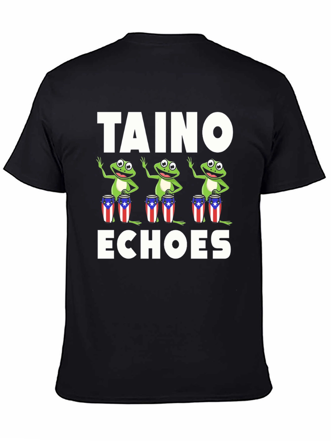 Taino Echoes Puerto Rico Frog T-Shirt