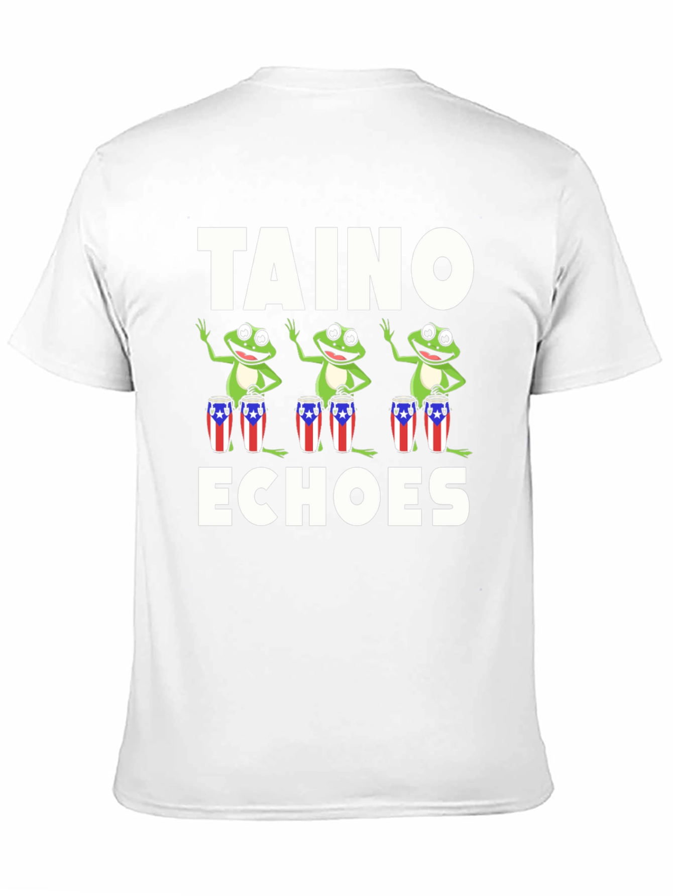 Taino Echoes Puerto Rico Frog T-Shirt
