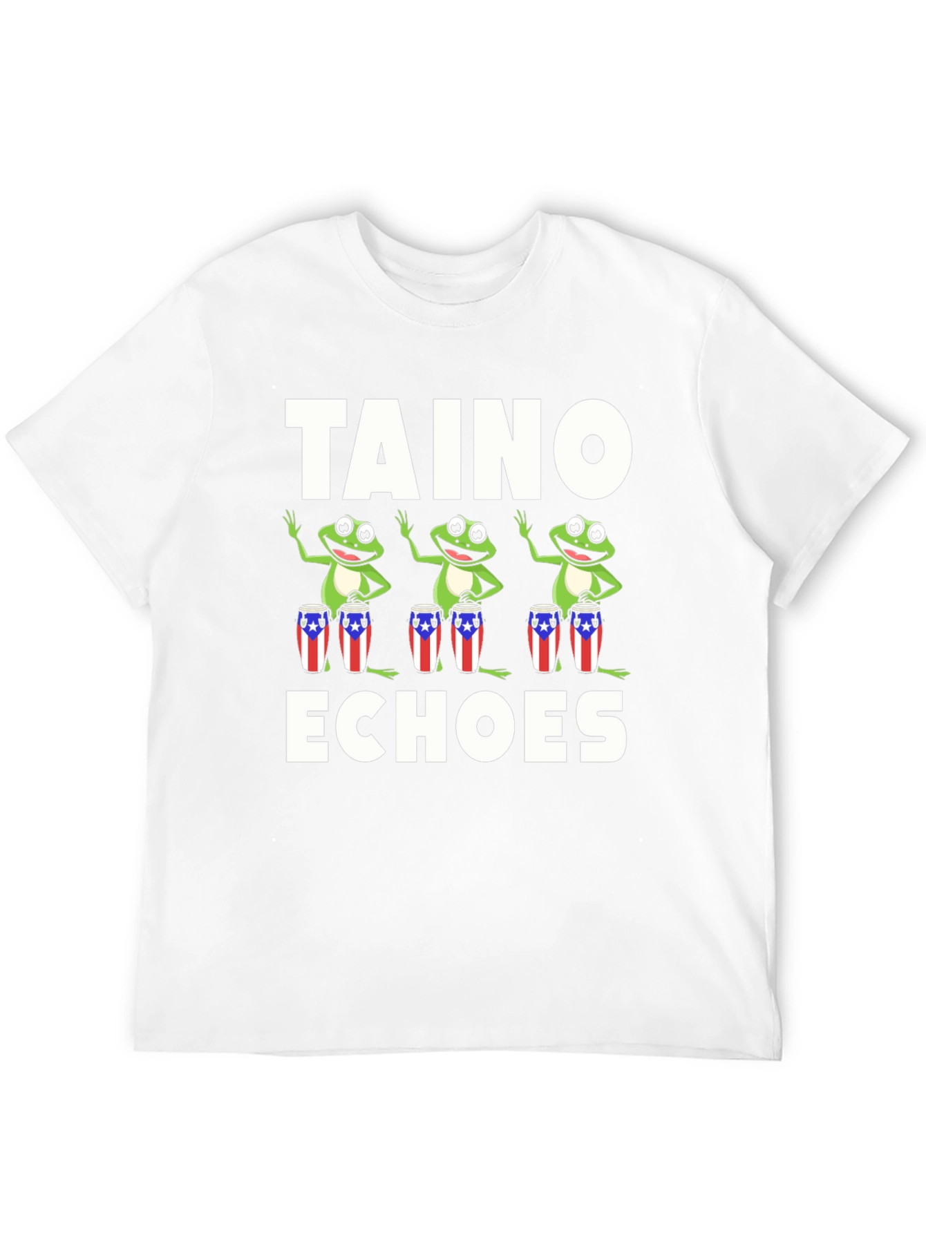 Taino Echoes Puerto Rico Frog T-Shirt