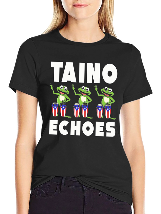 Taino Echoes Puerto Rico Frog T-Shirt