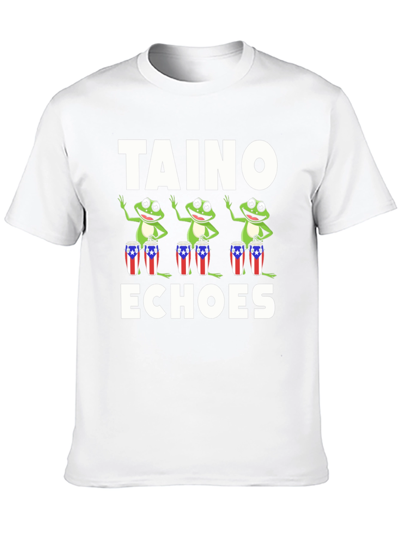 Taino Echoes Puerto Rico Frog T-Shirt
