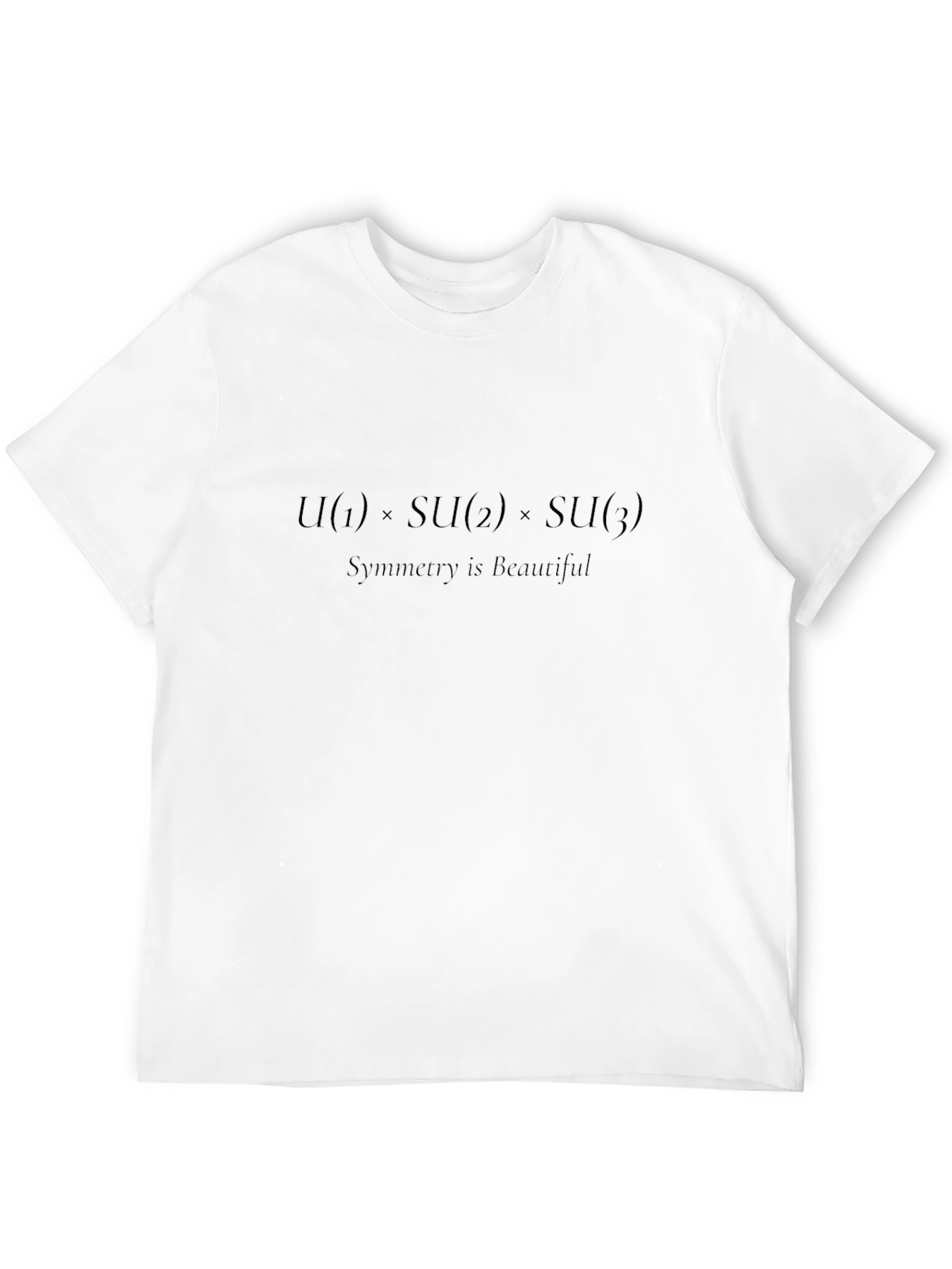 Symmetry is Beautiful Physics T-Shirt