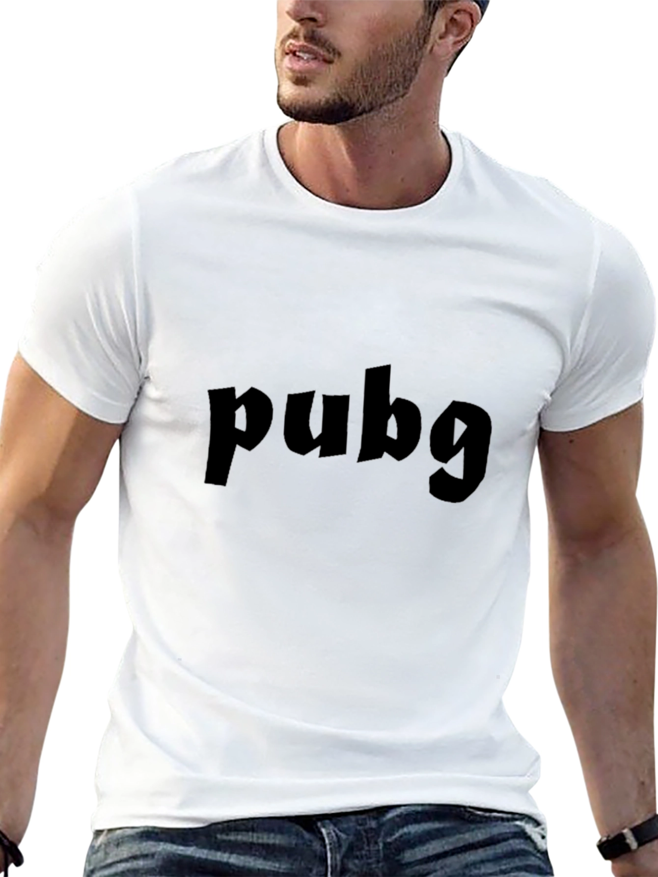 PUBG Black Graphic Tee