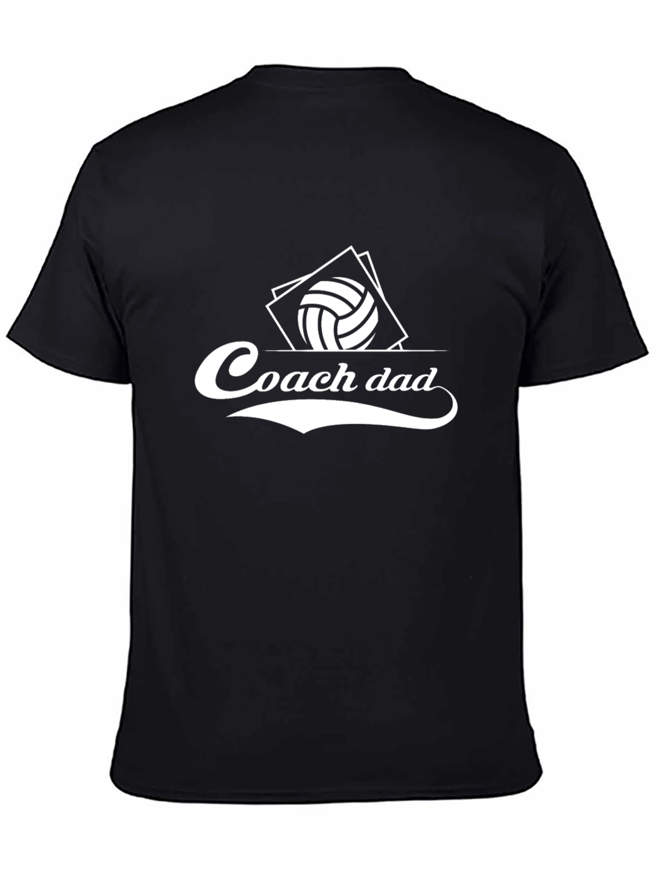 Coach Dad Volleyball T-Shirt - Sports Fan Apparel