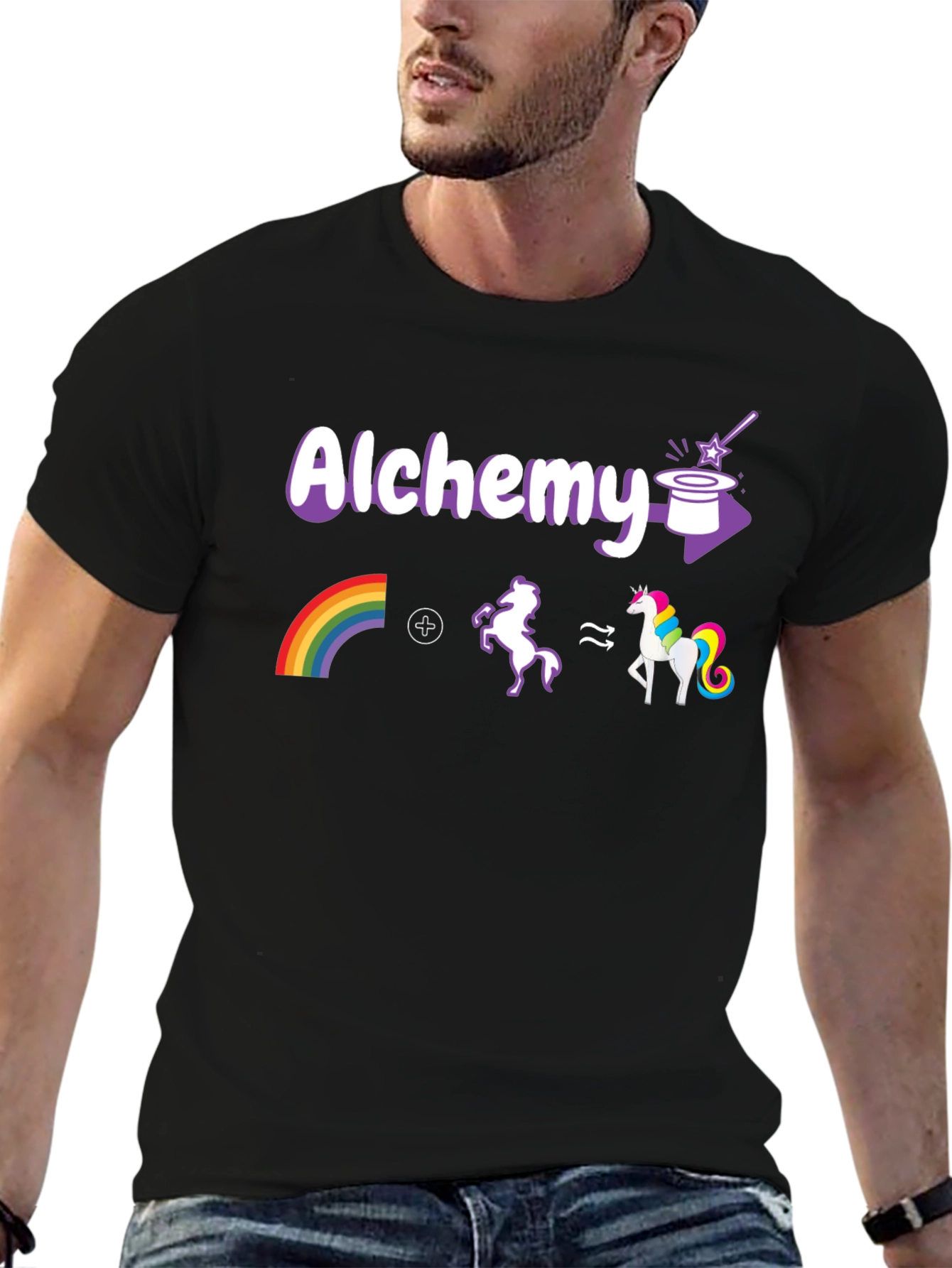 Alchemy Unicorn Graphic T-Shirt