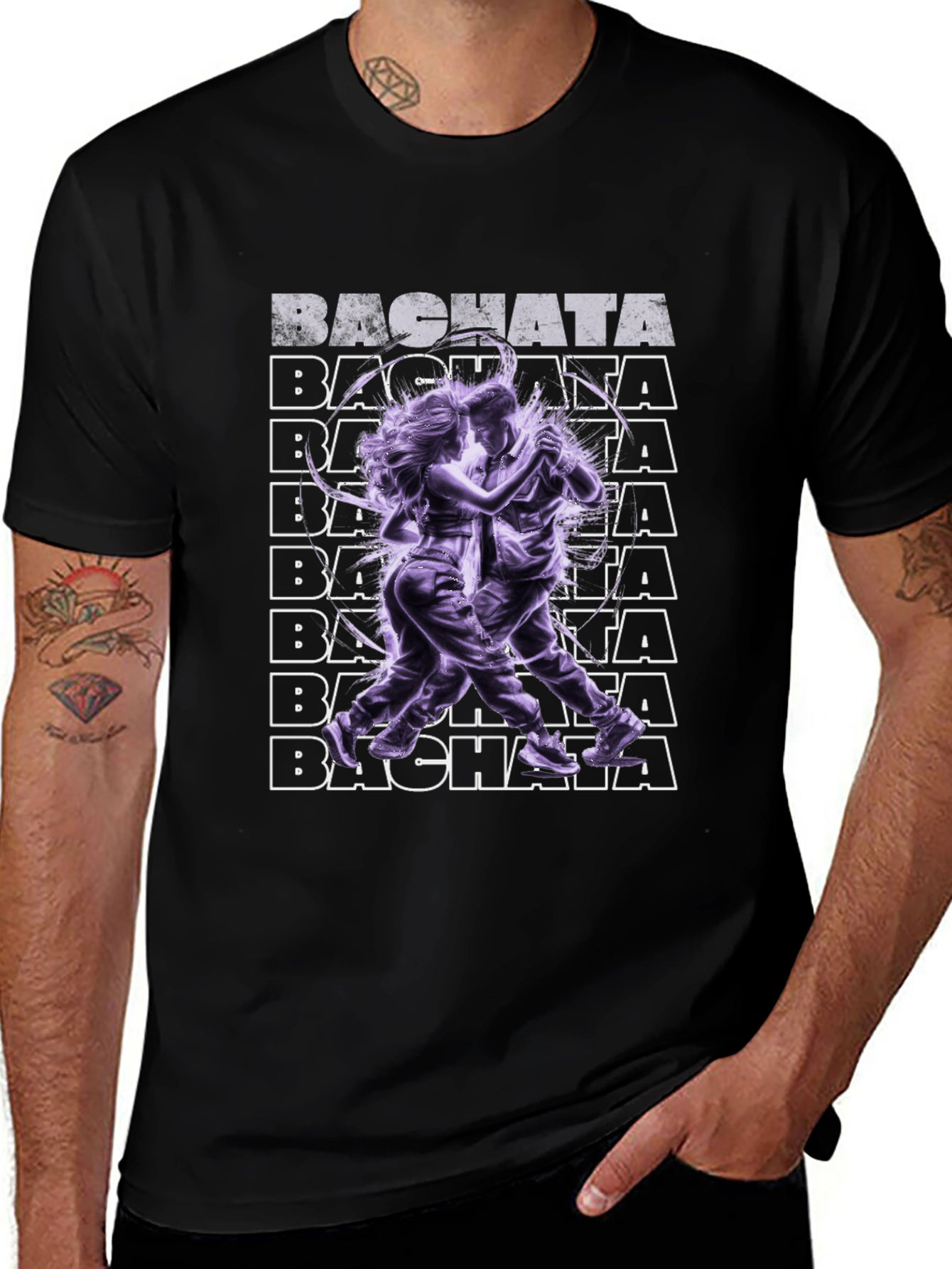 Bachata Dance Graphic T-Shirt