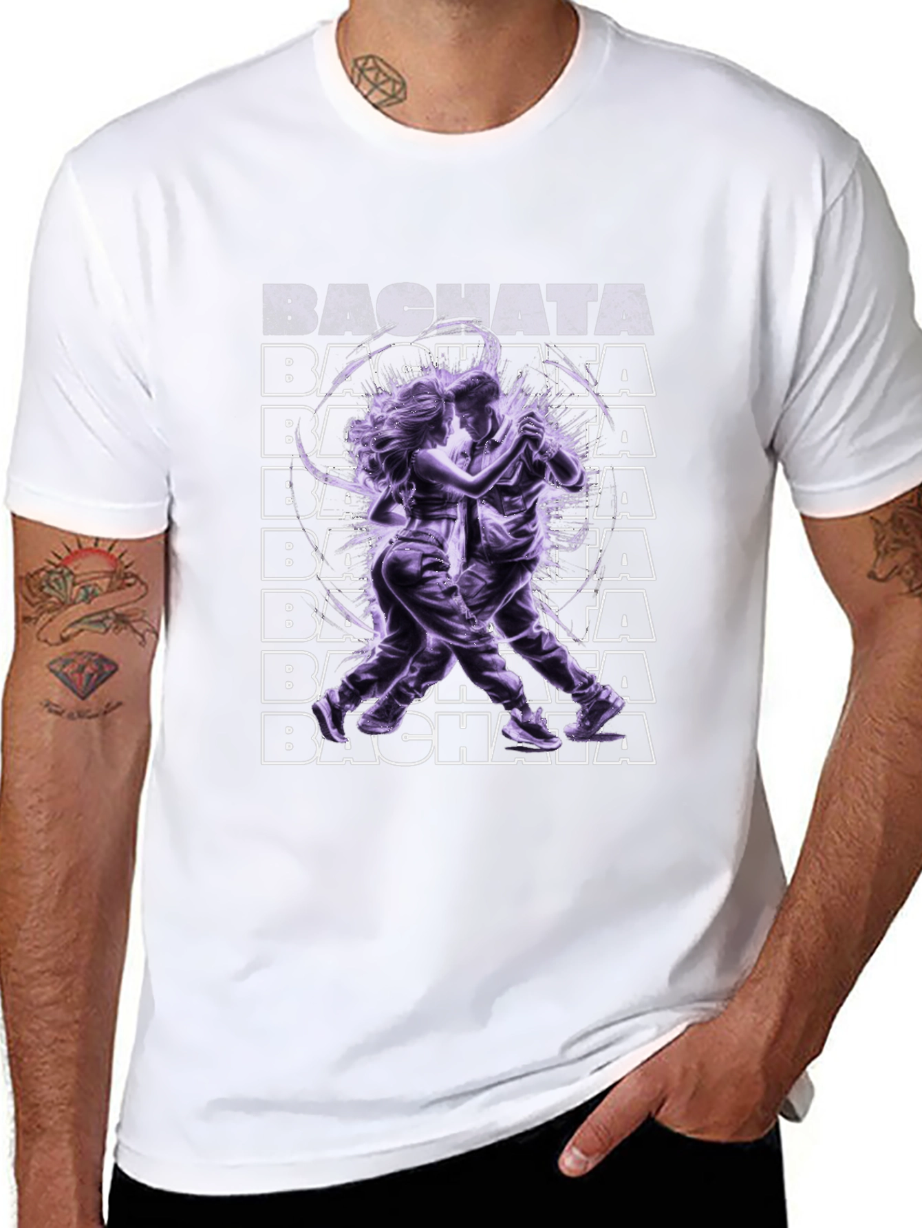 Bachata Dance Graphic T-Shirt