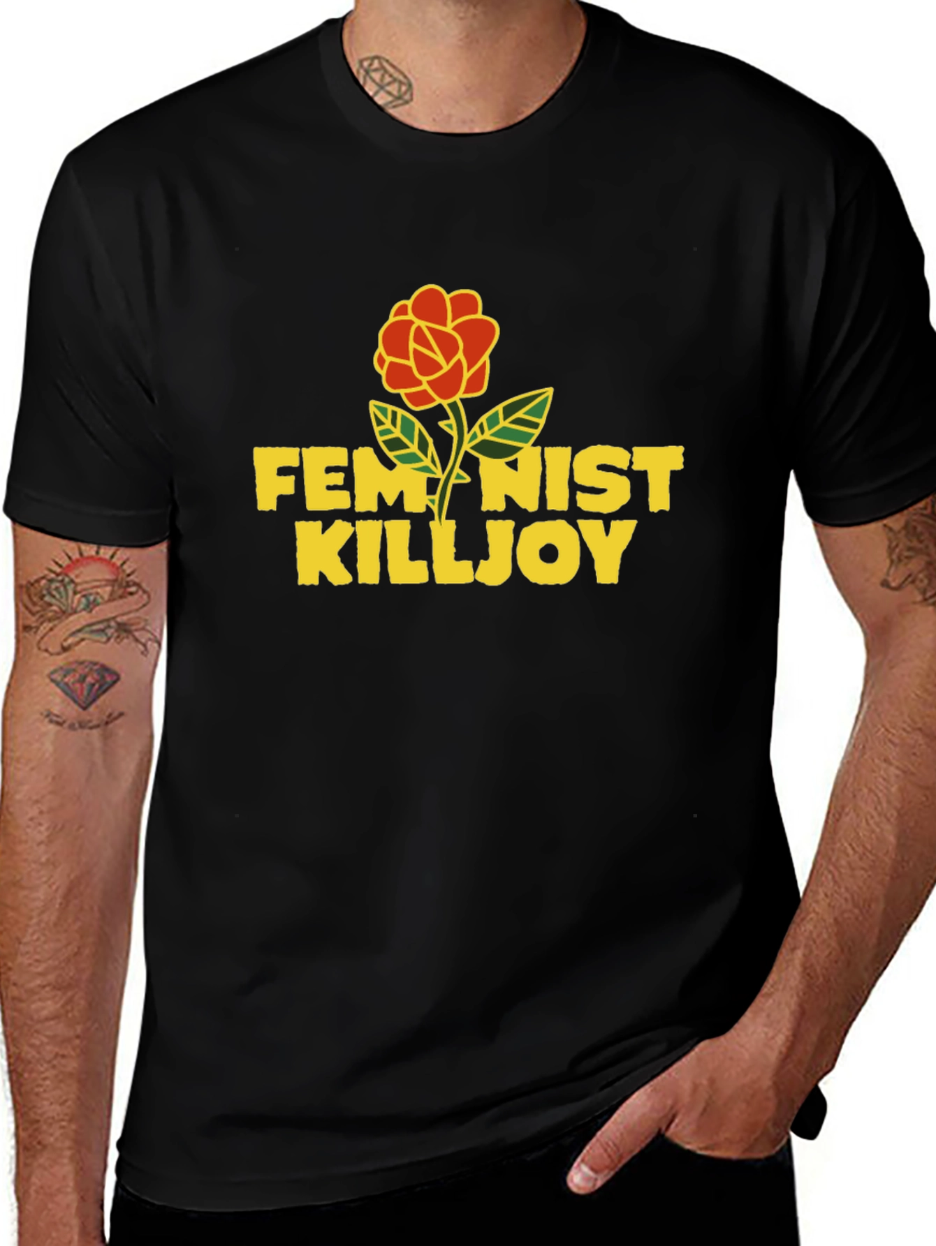 Feminist Killjoy T-Shirt - Black
