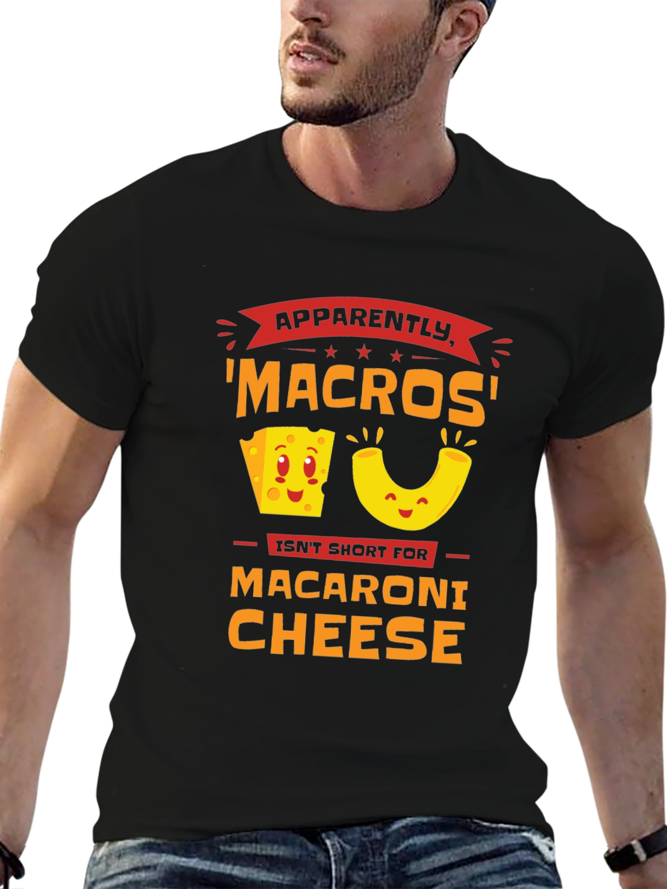 Macaroni Cheese T-Shirt - Funny Foodie Tee