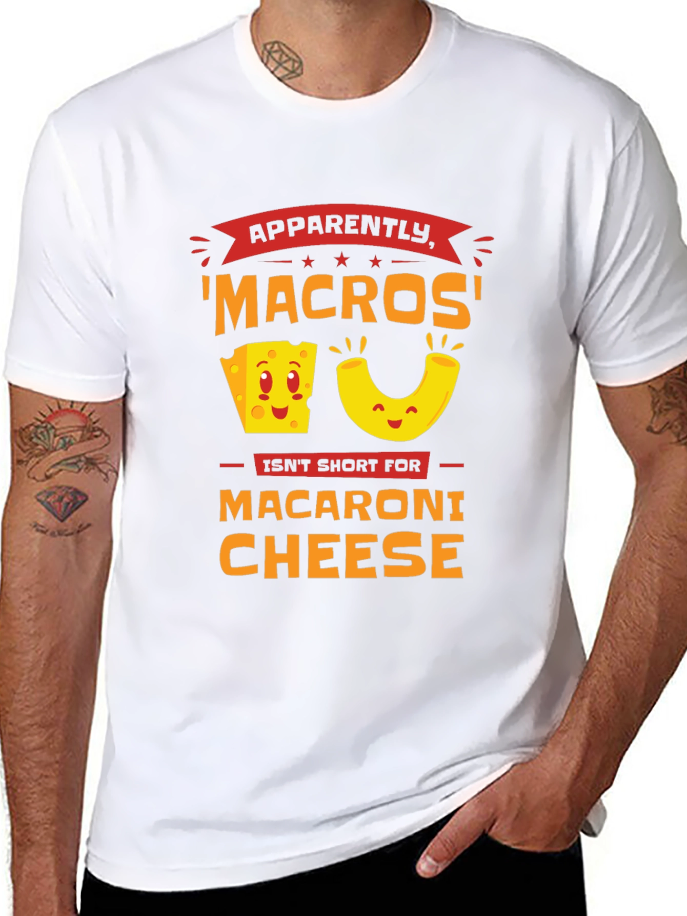Macaroni Cheese T-Shirt - Funny Foodie Tee