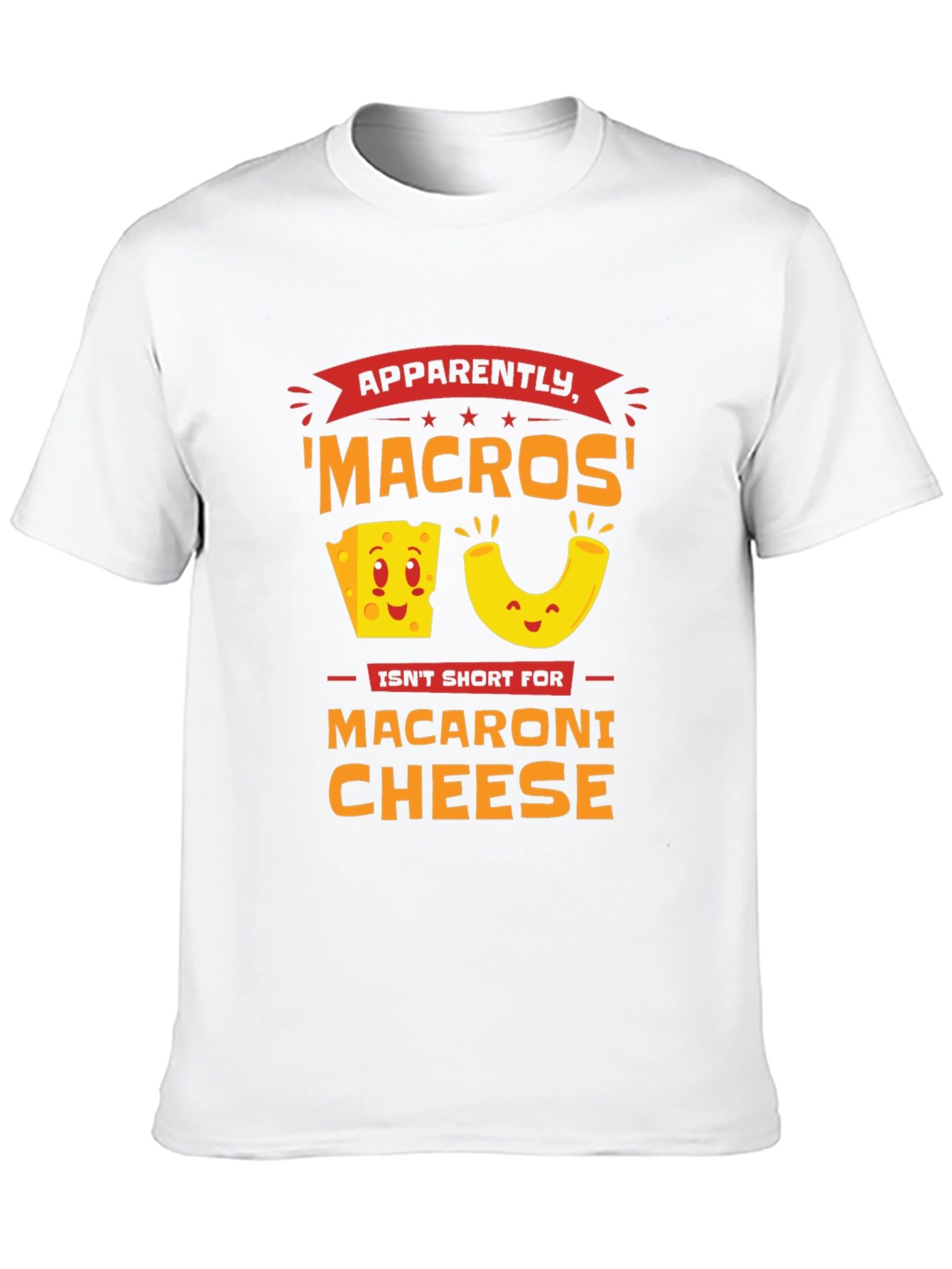 Macaroni Cheese T-Shirt - Funny Foodie Tee