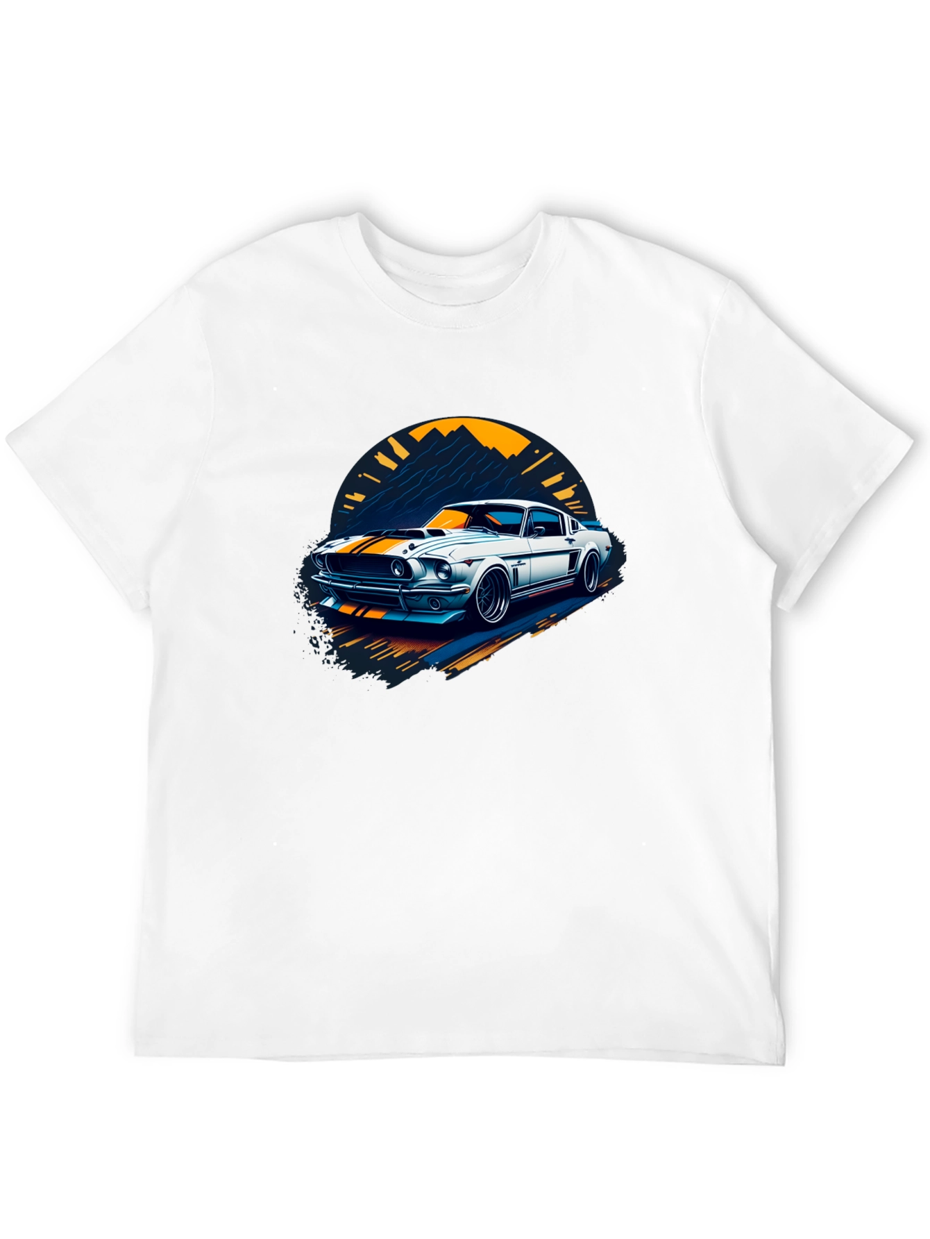 Retro Car Graphic Tee - Cool Classic Car Shirt