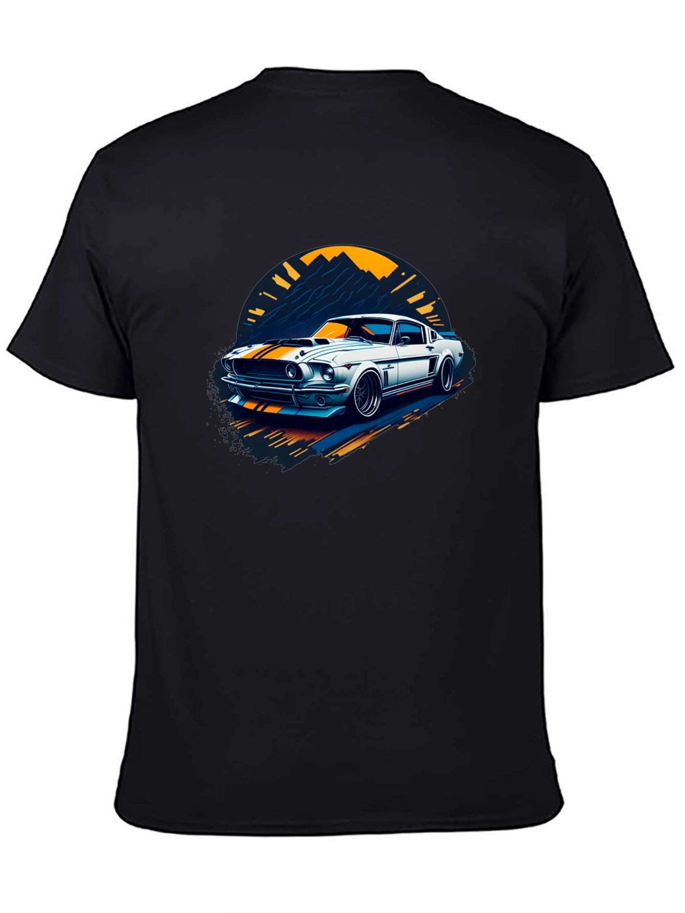 Retro Car Graphic Tee - Cool Classic Car Shirt