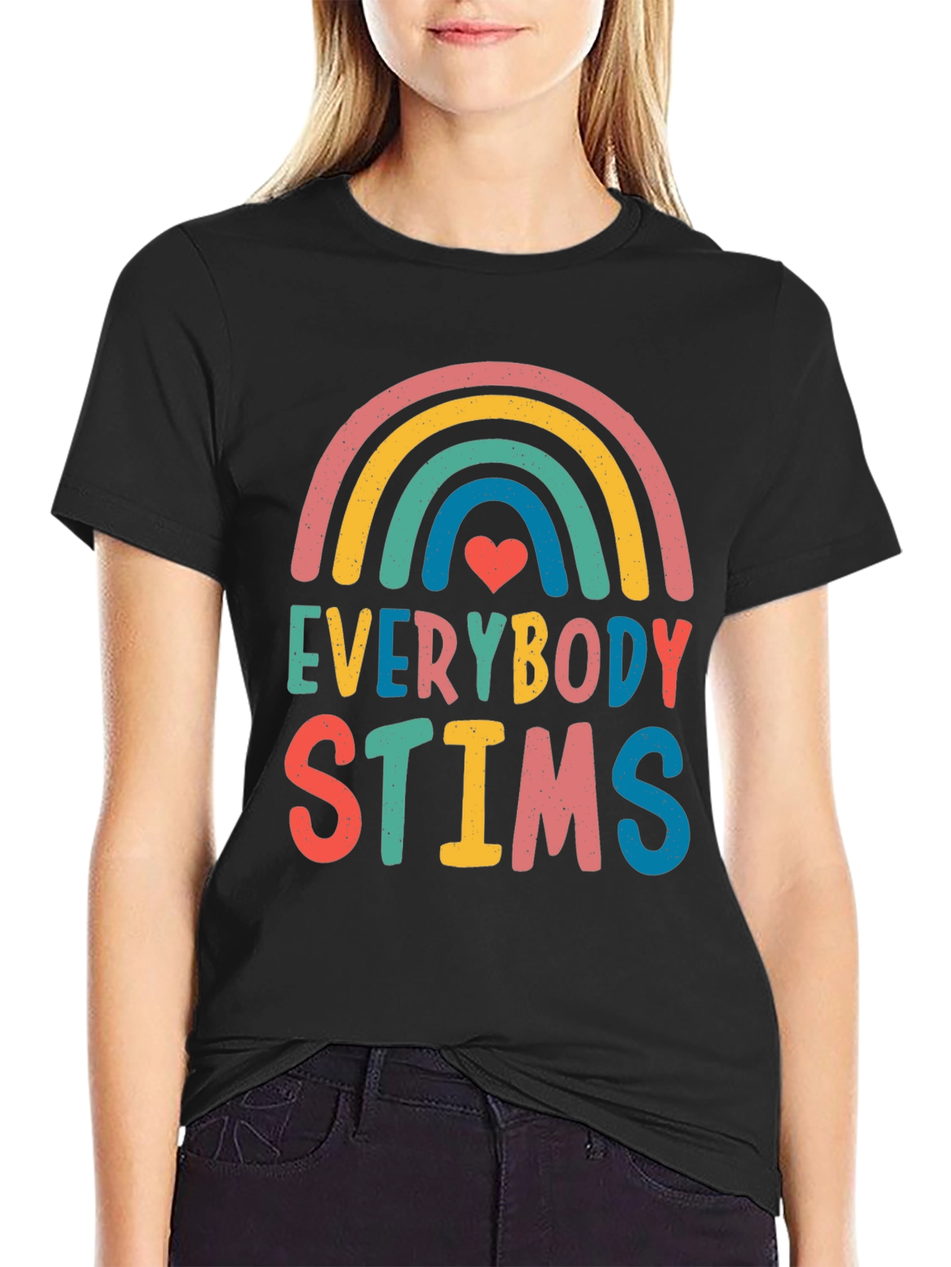 Everybody Stims T-Shirt - Autism Acceptance