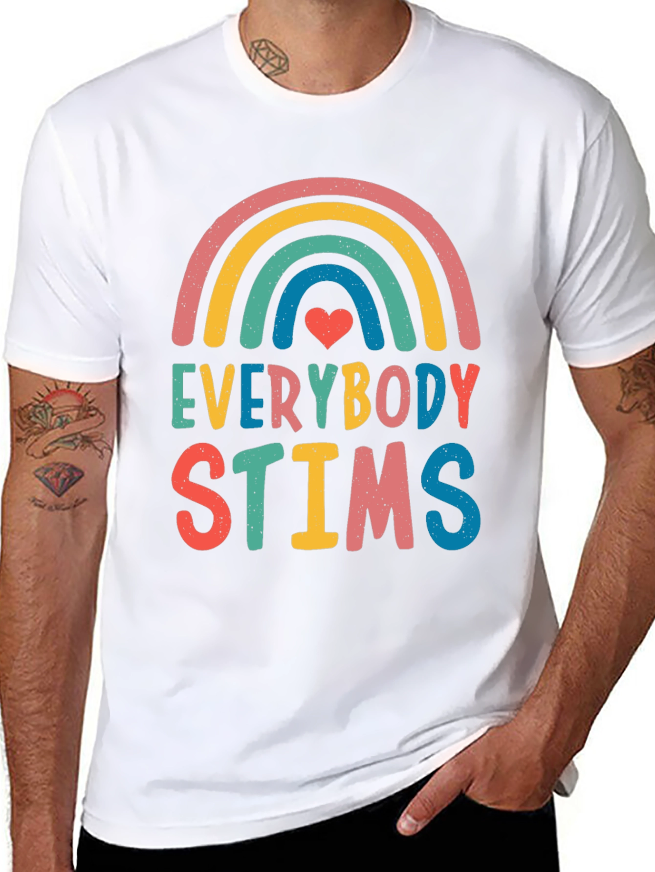 Everybody Stims T-Shirt - Autism Acceptance